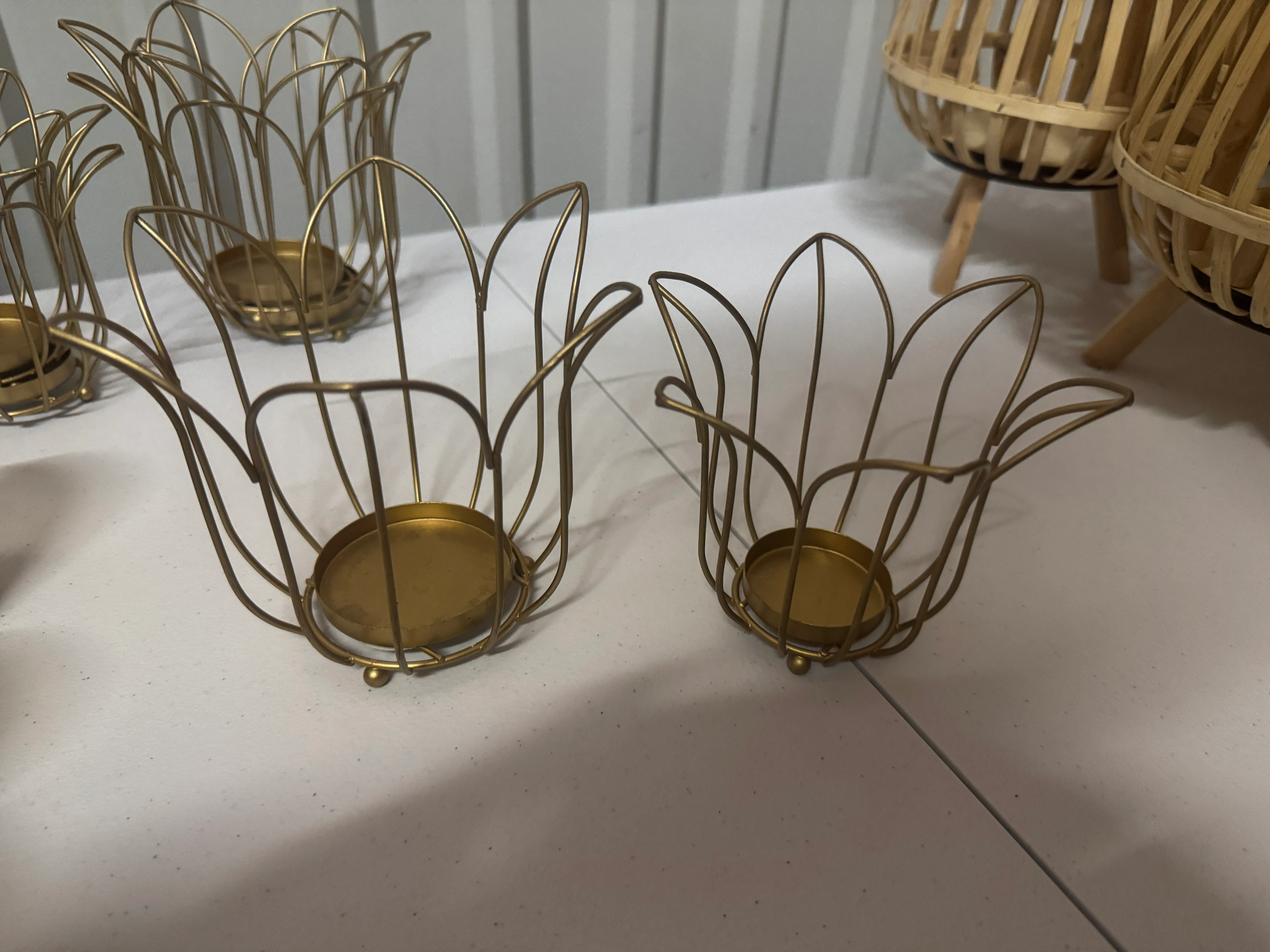 Flower Tealight Holders