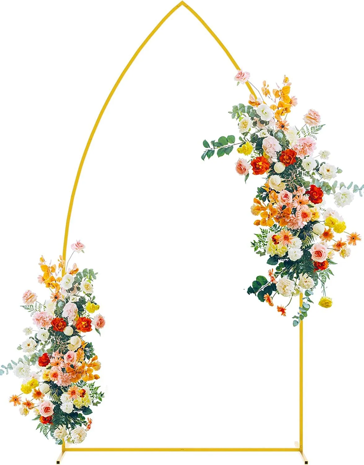 Gold Metal Arch Backdrop Stand 