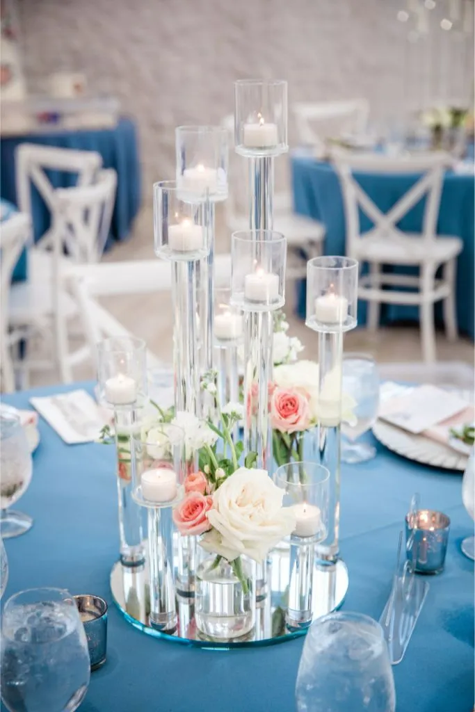 Votive 9-arm Acrylic Candelabra