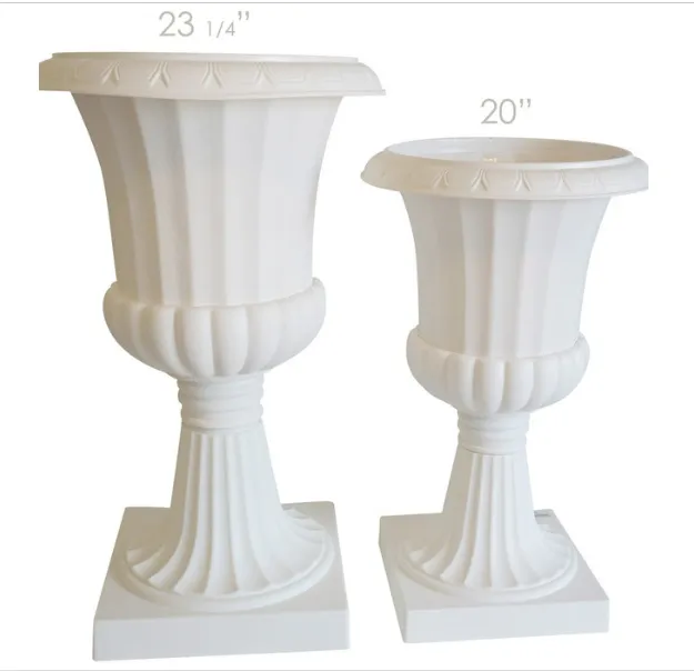 White Urn Vase