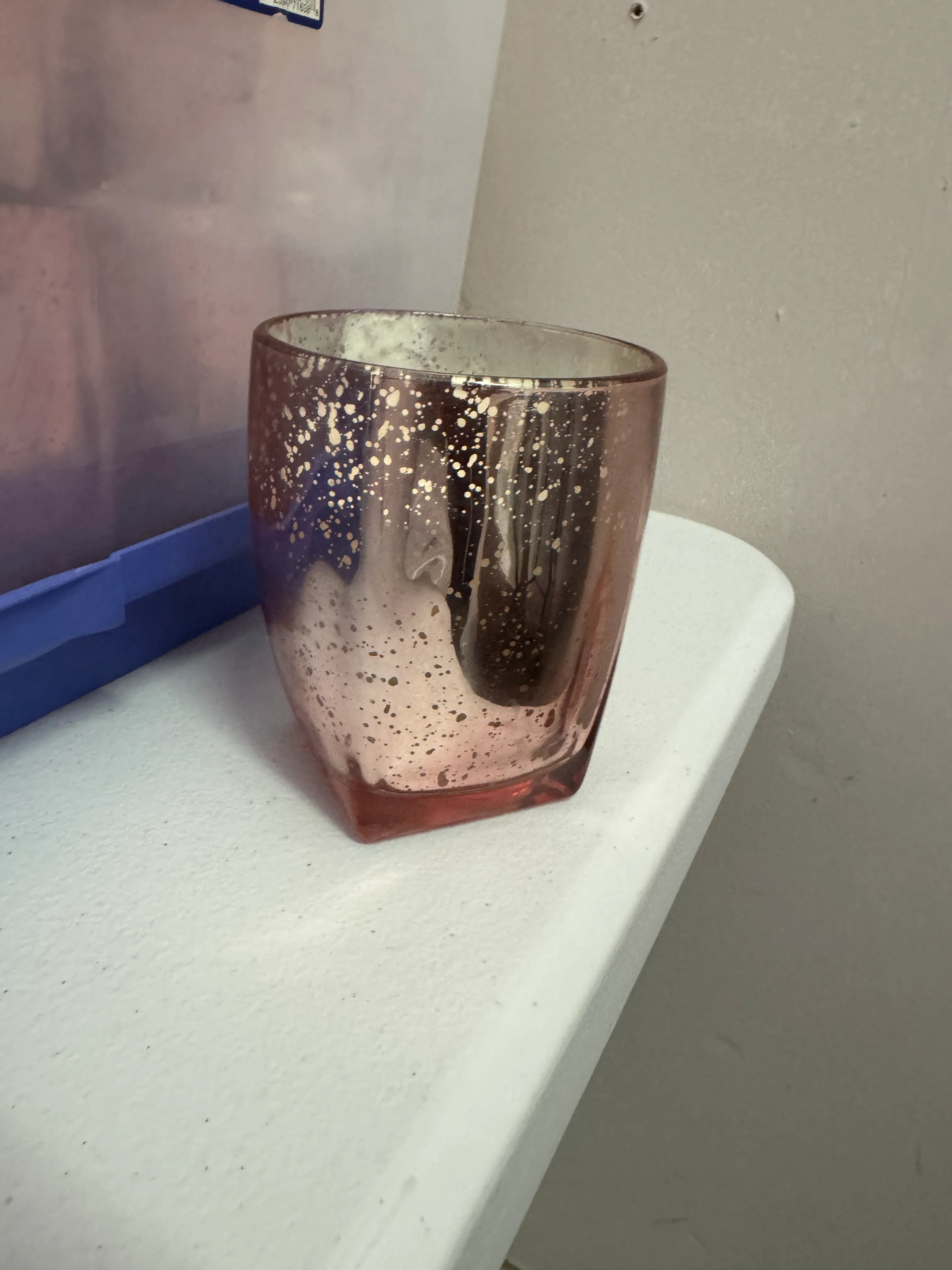 Rose Gold mercury Scented Candle