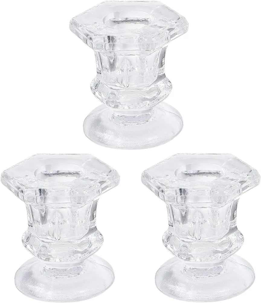 Crystal Hexagon Taper holder