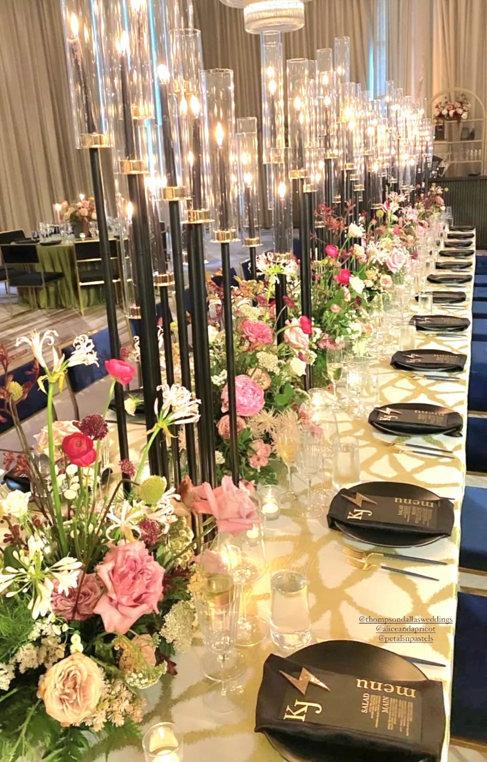 Black Stem Candelabra