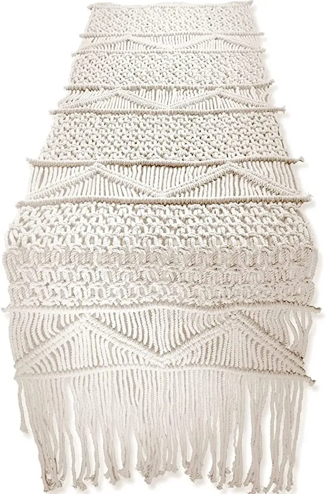 Macrame Table Runner