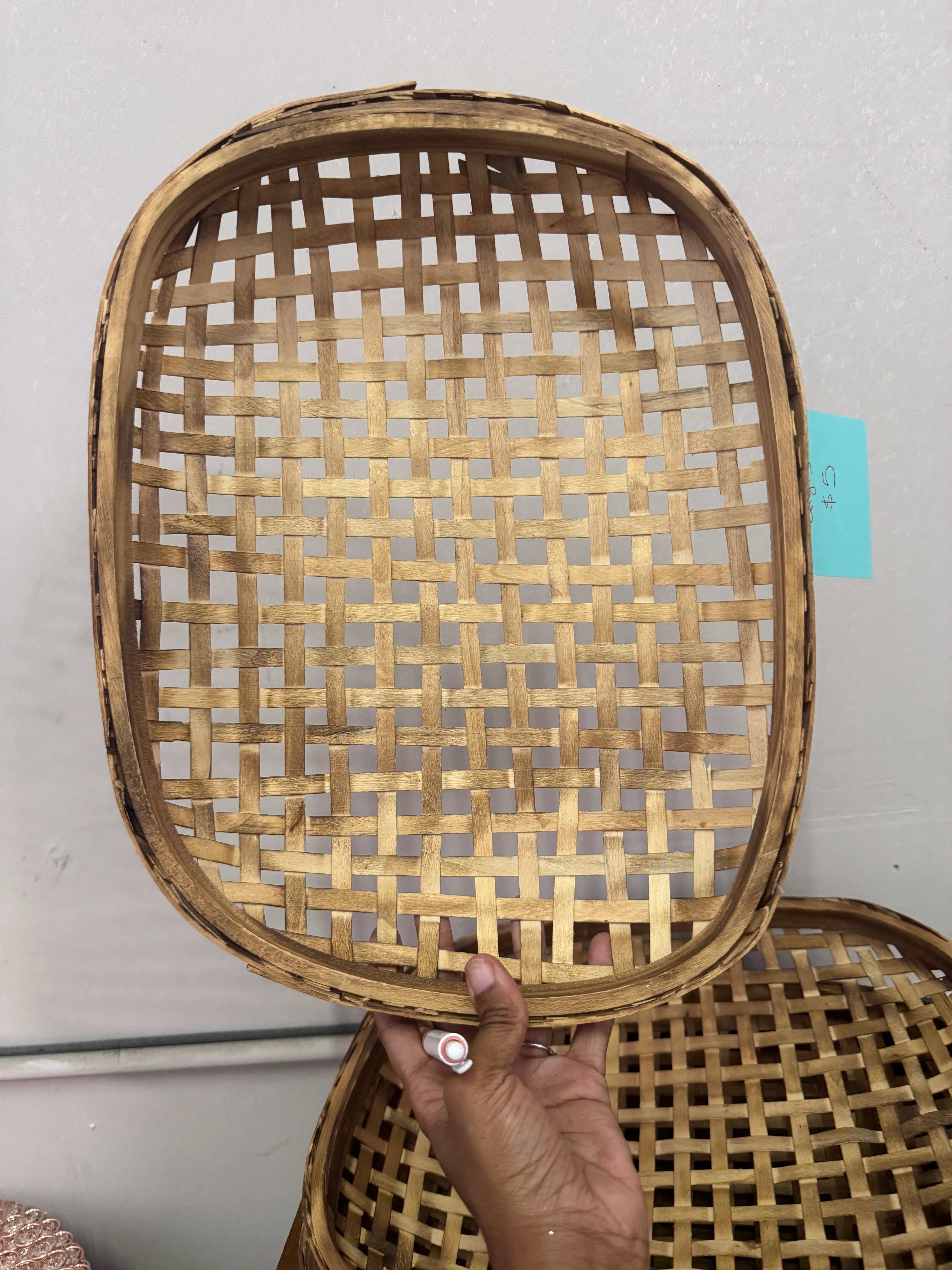 Oval Basket Tray