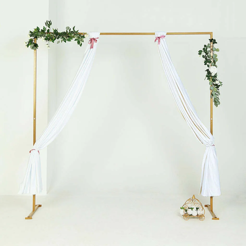 8ft Heavy Duty Metal Square Wedding Arch