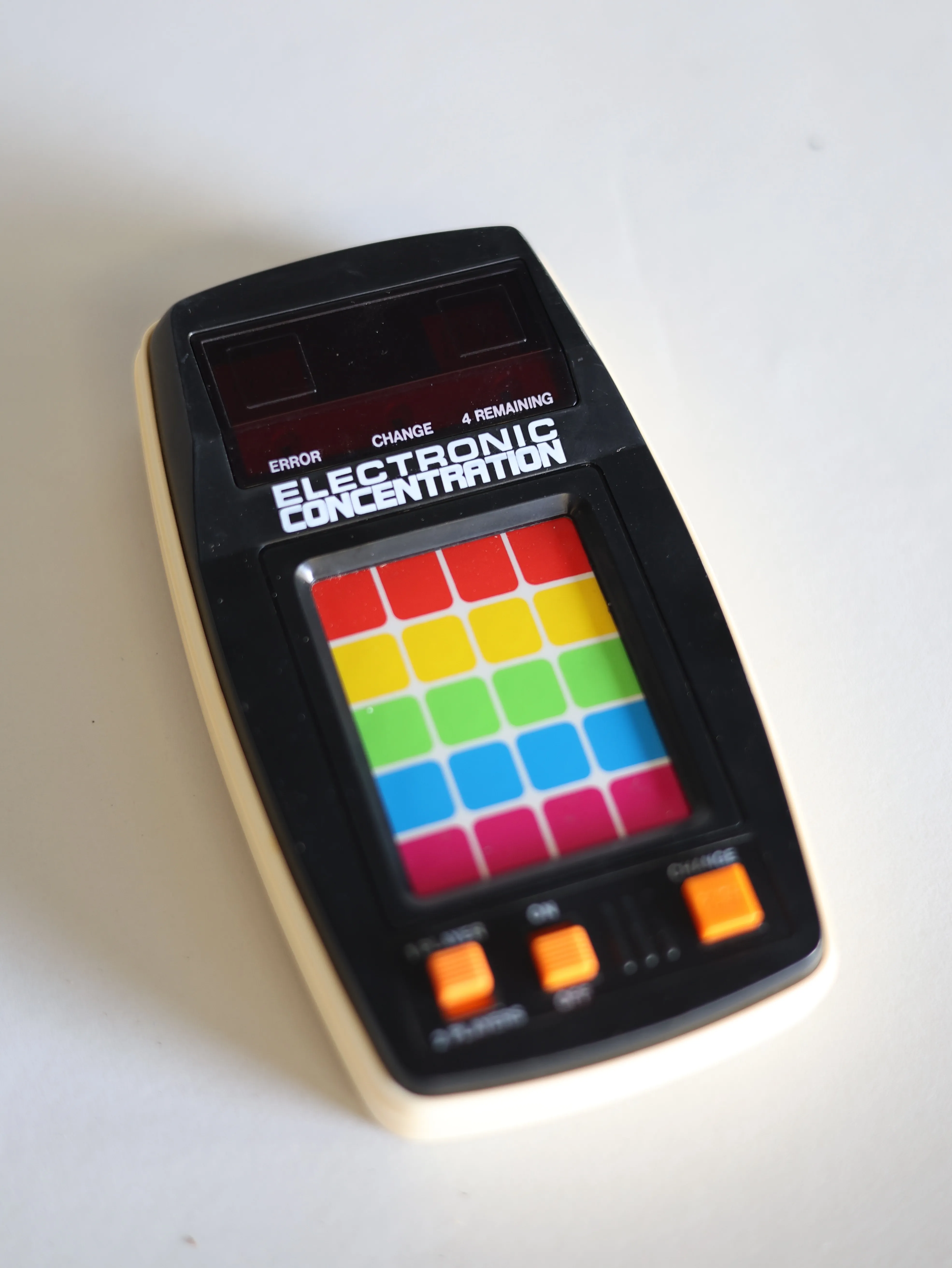 Electronic Concentration Vintage Gameboy