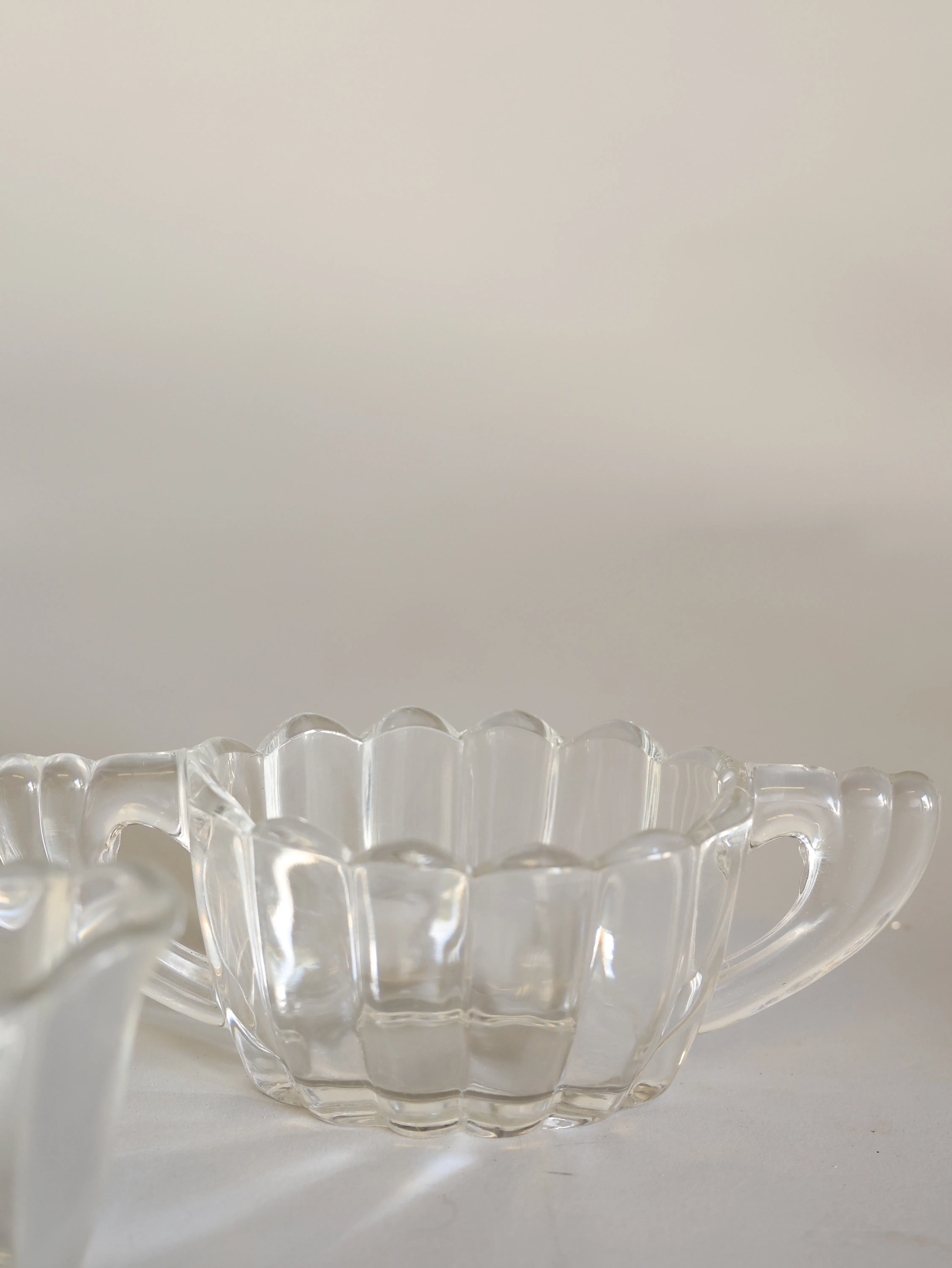 Grace crystal saucers 4 pieces