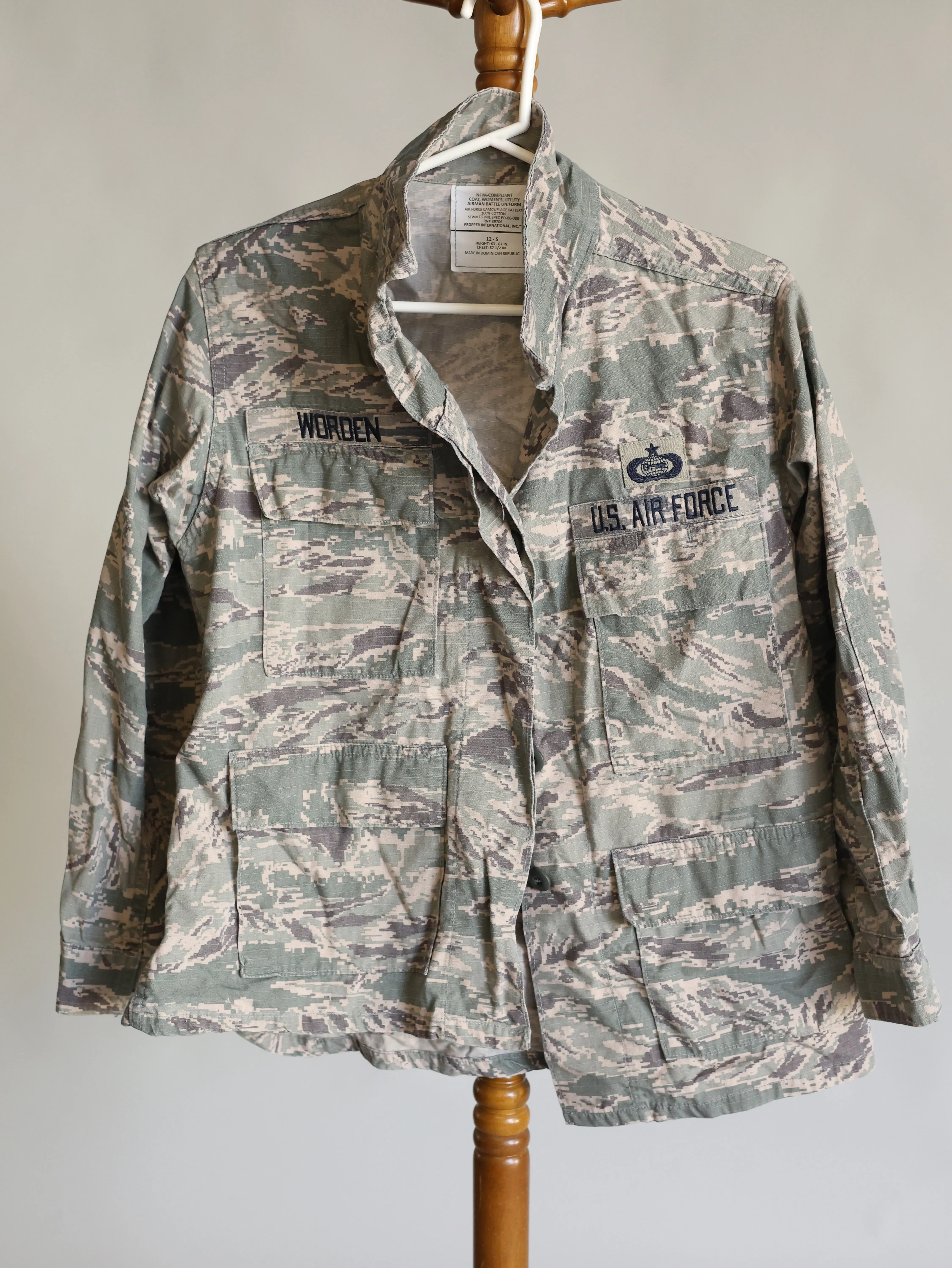 Coat Womens utility Airman Battle Worden