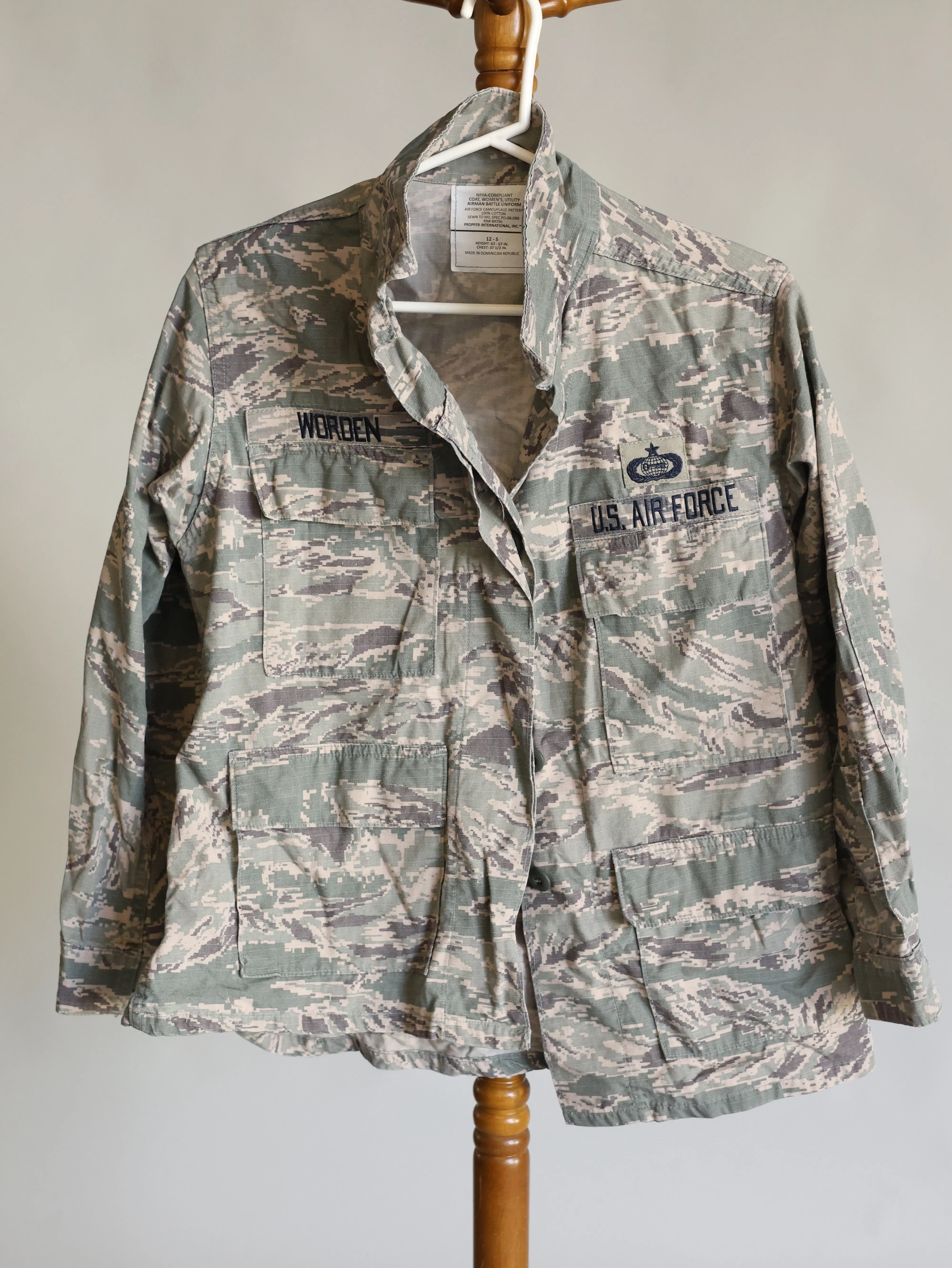 Coat Womens utility Airman Battle Worden