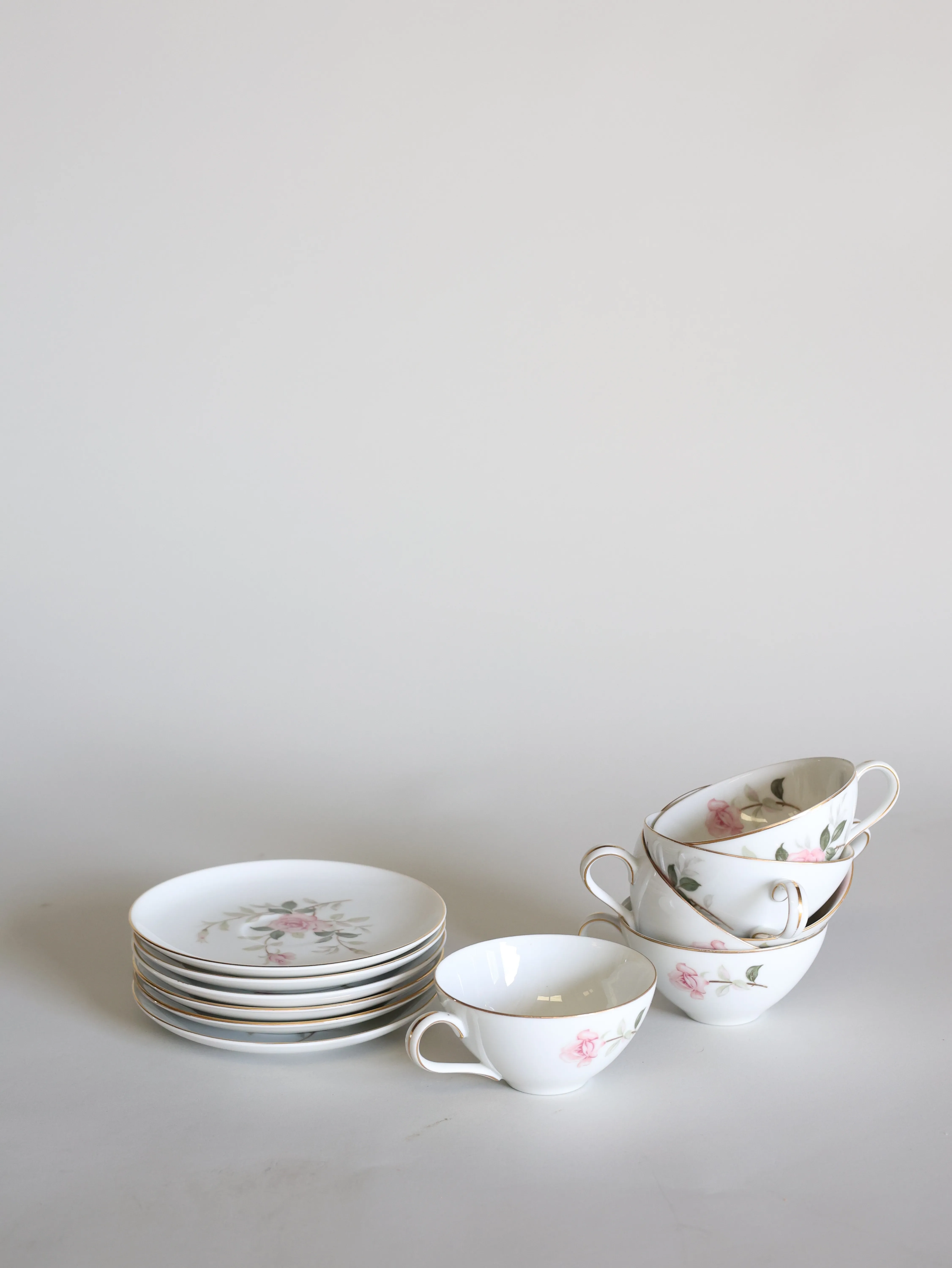 Floral Tea Cup (Set Of 6)