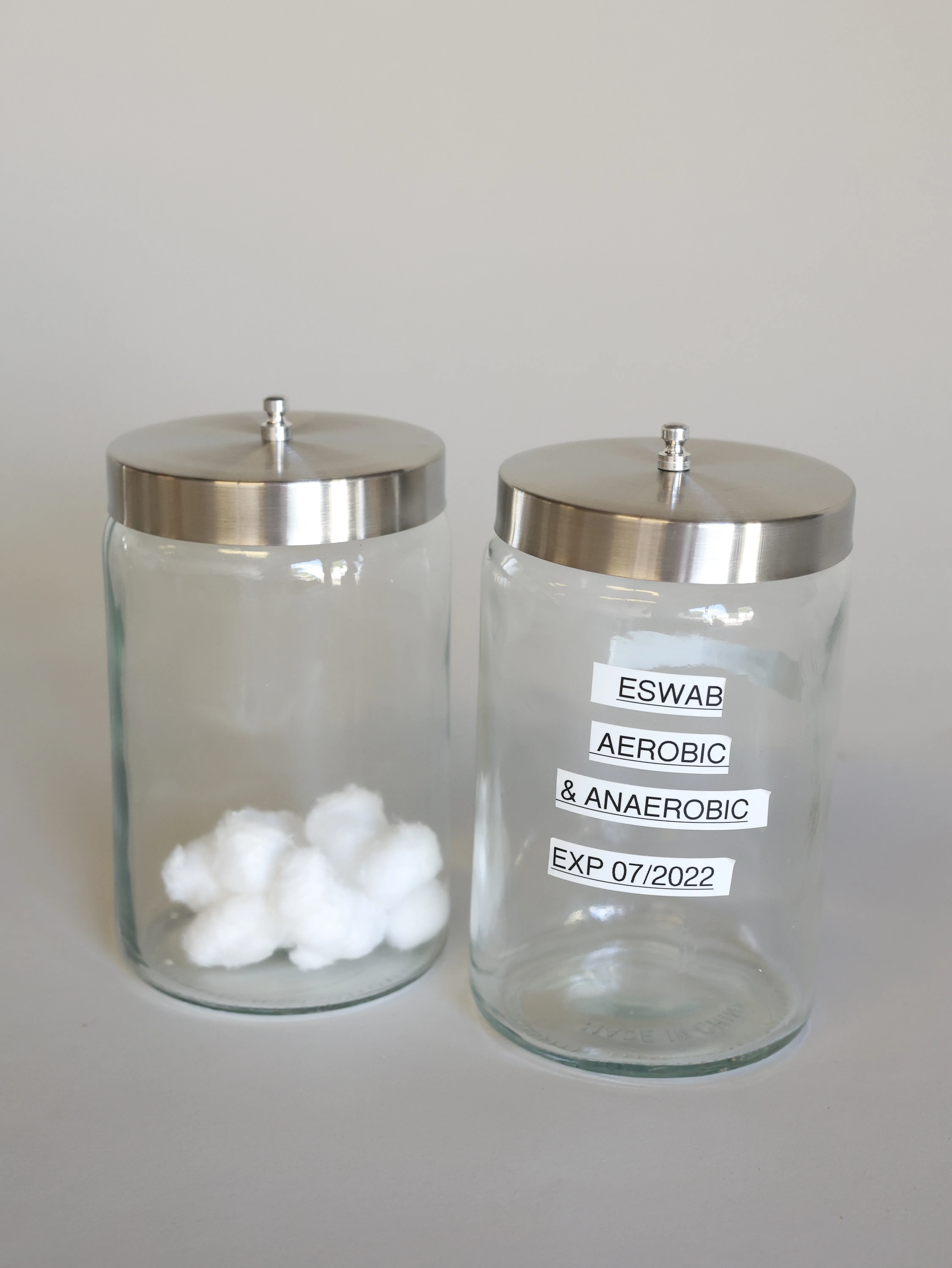 Tech-Med Sundry Jar Glass container