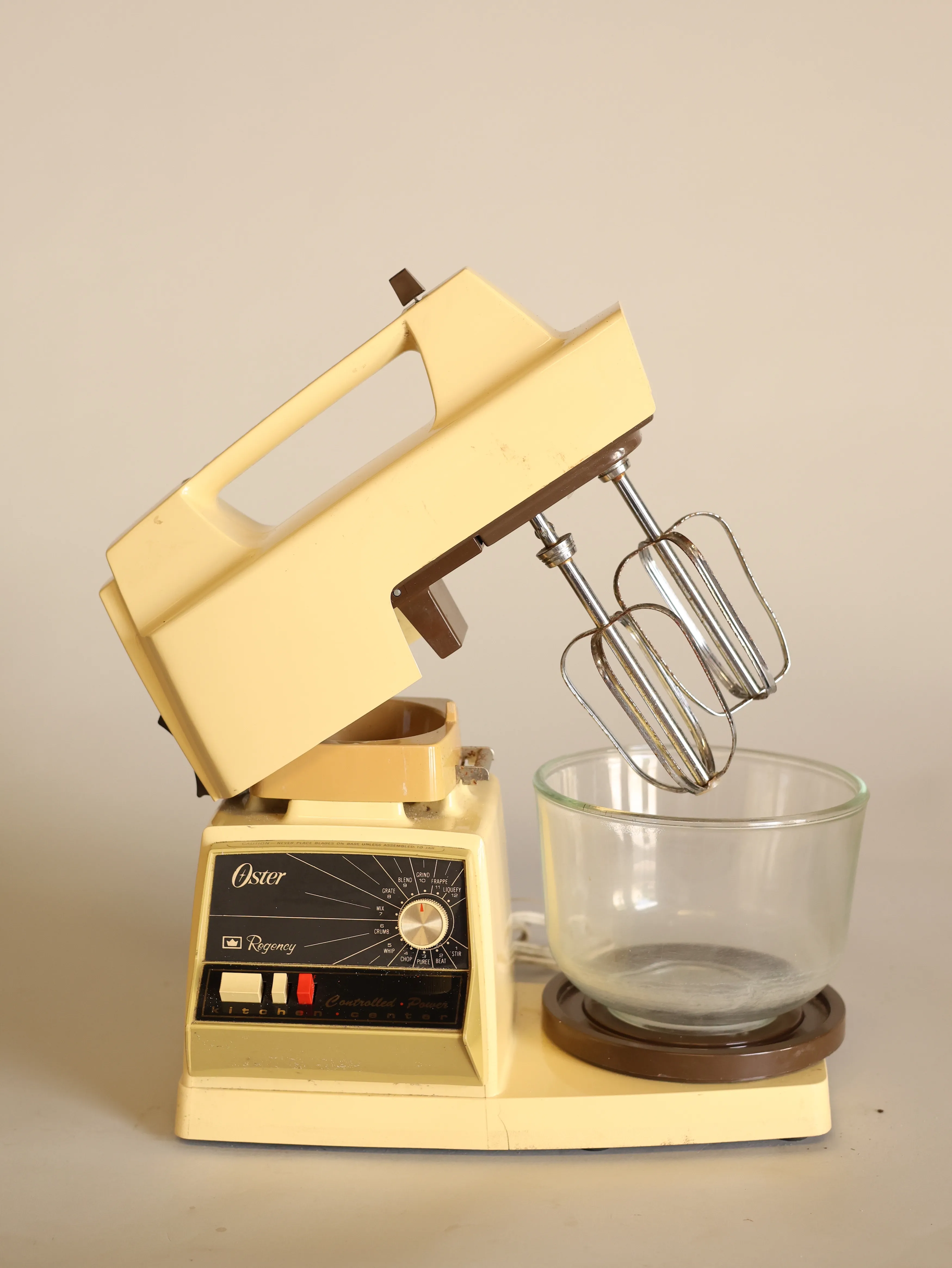 Retro Oster Mixer Tan 80s