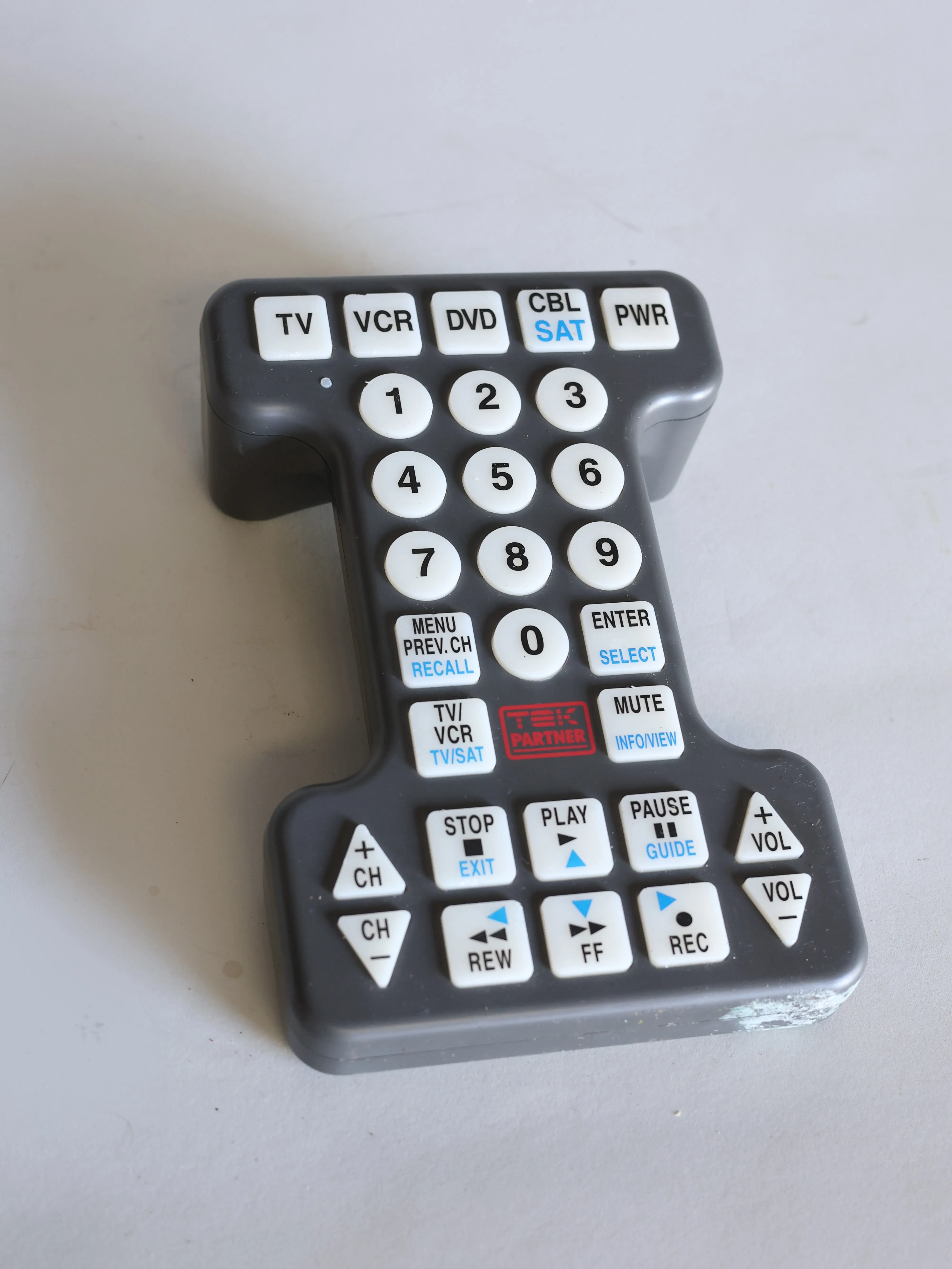 Blind TV Remote