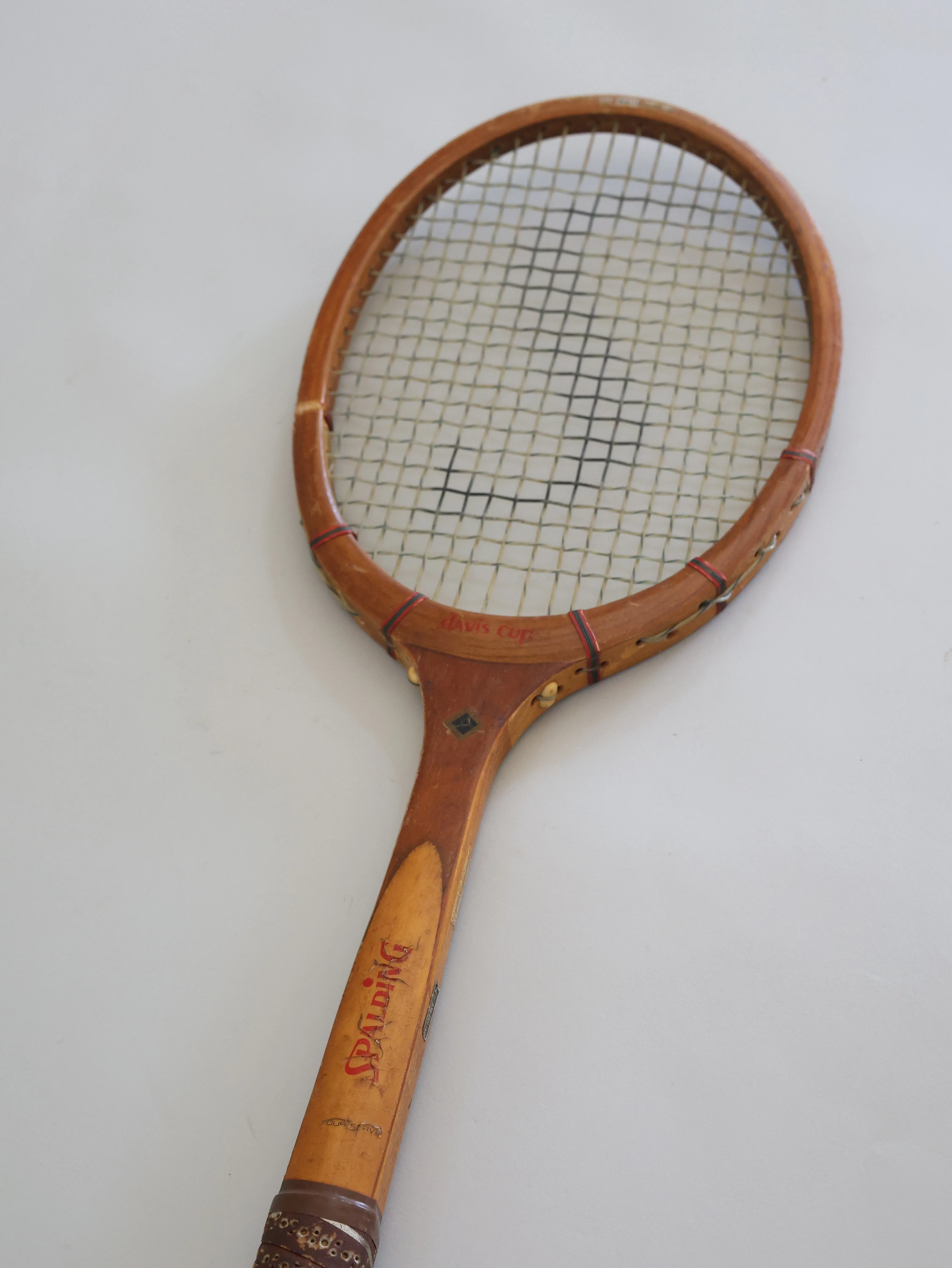 Tennis Raquet Spalding Brown
