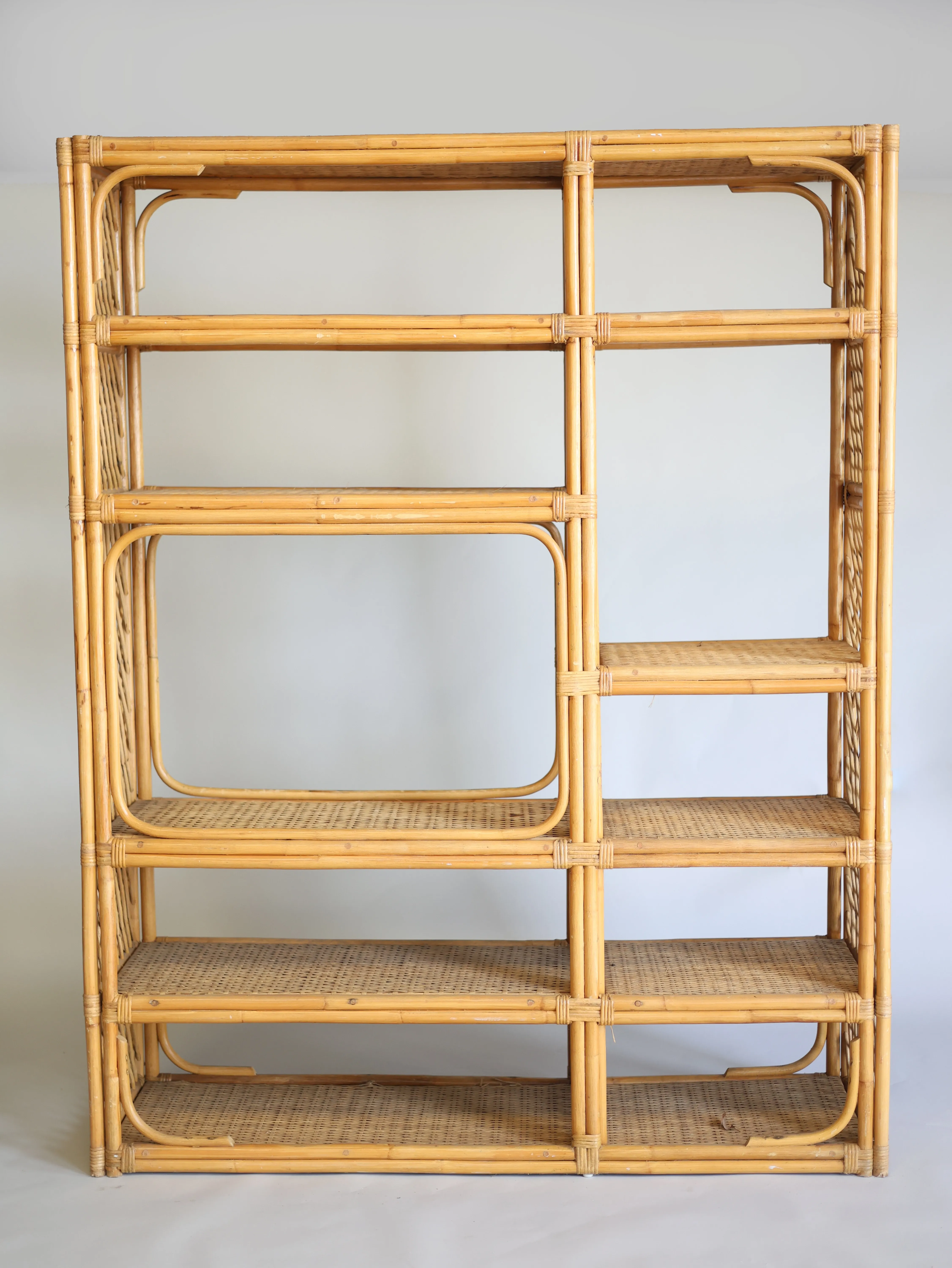 Rattan Bookcase