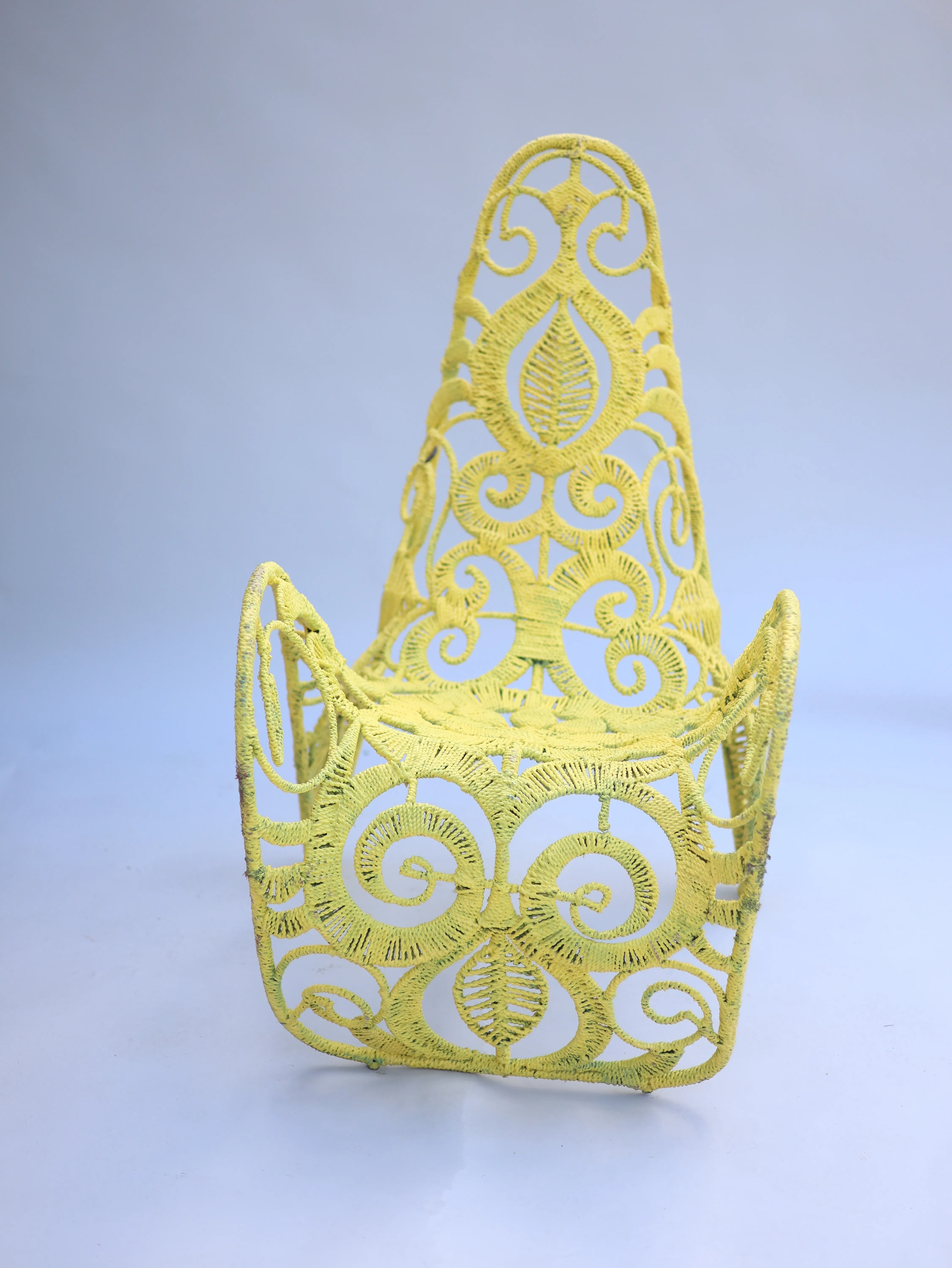 Florence - Yellow Flower Chair