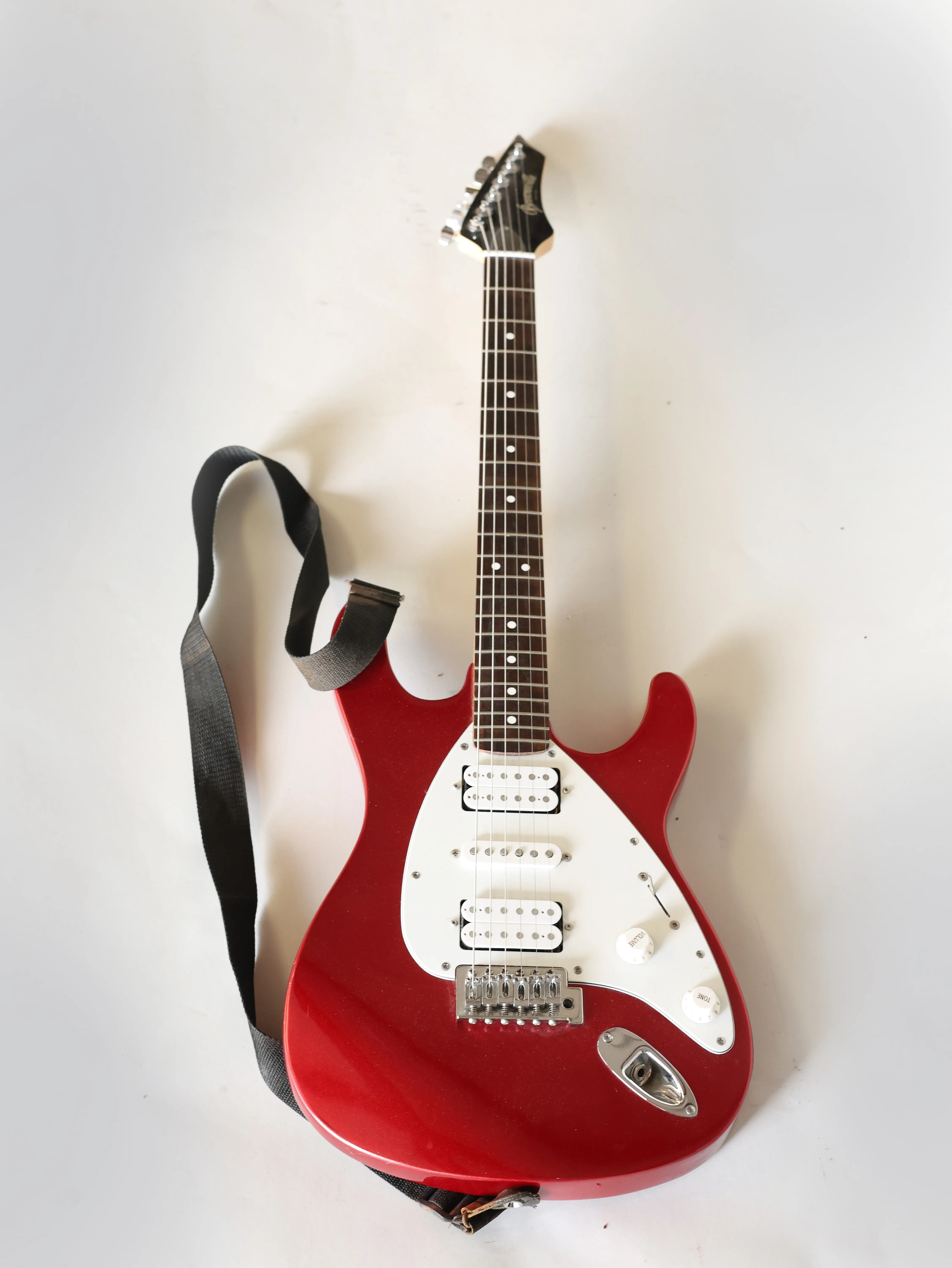 Red Electric Guitar Bromsville