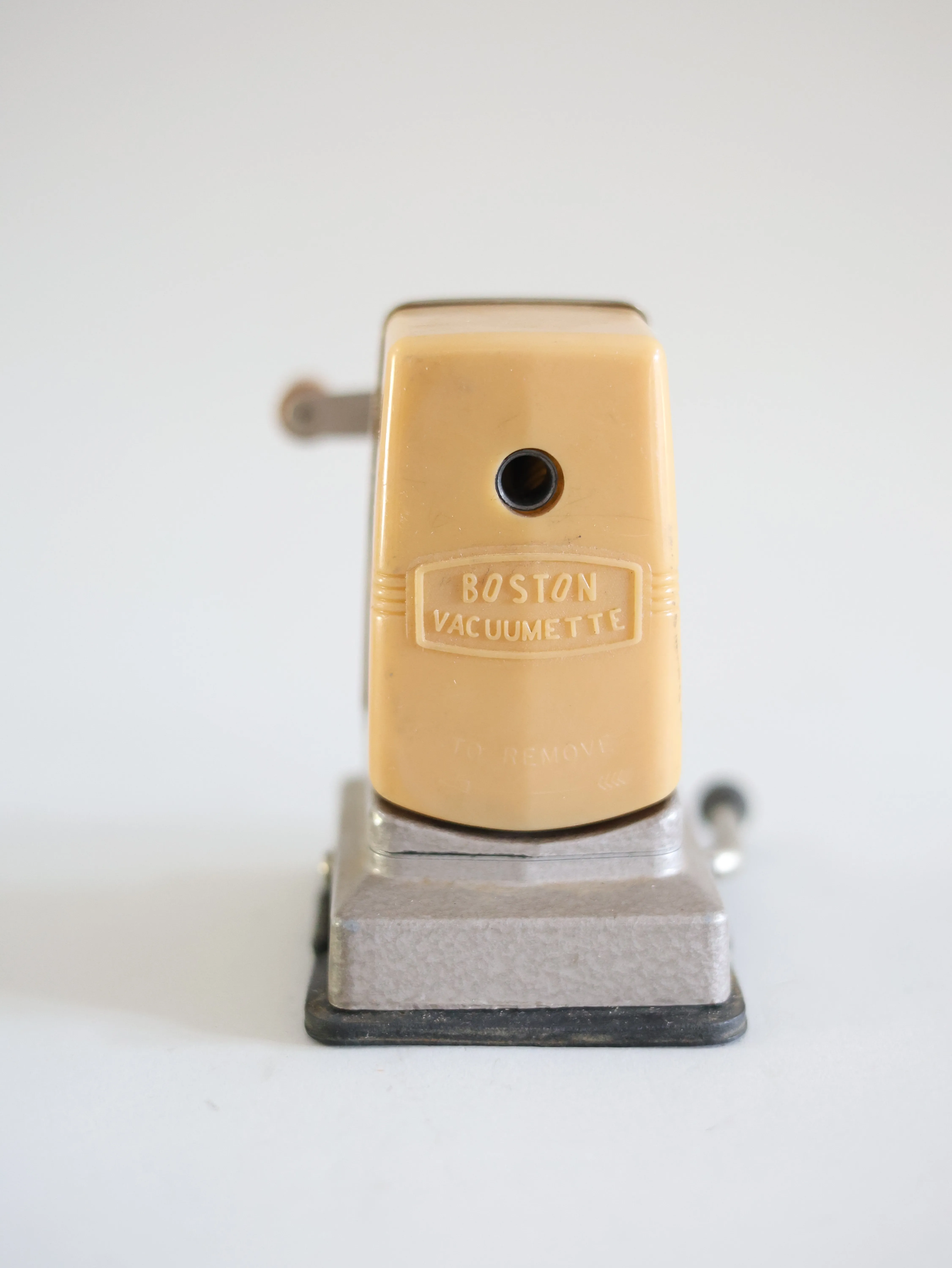 Vintage pencil sharpener - tan