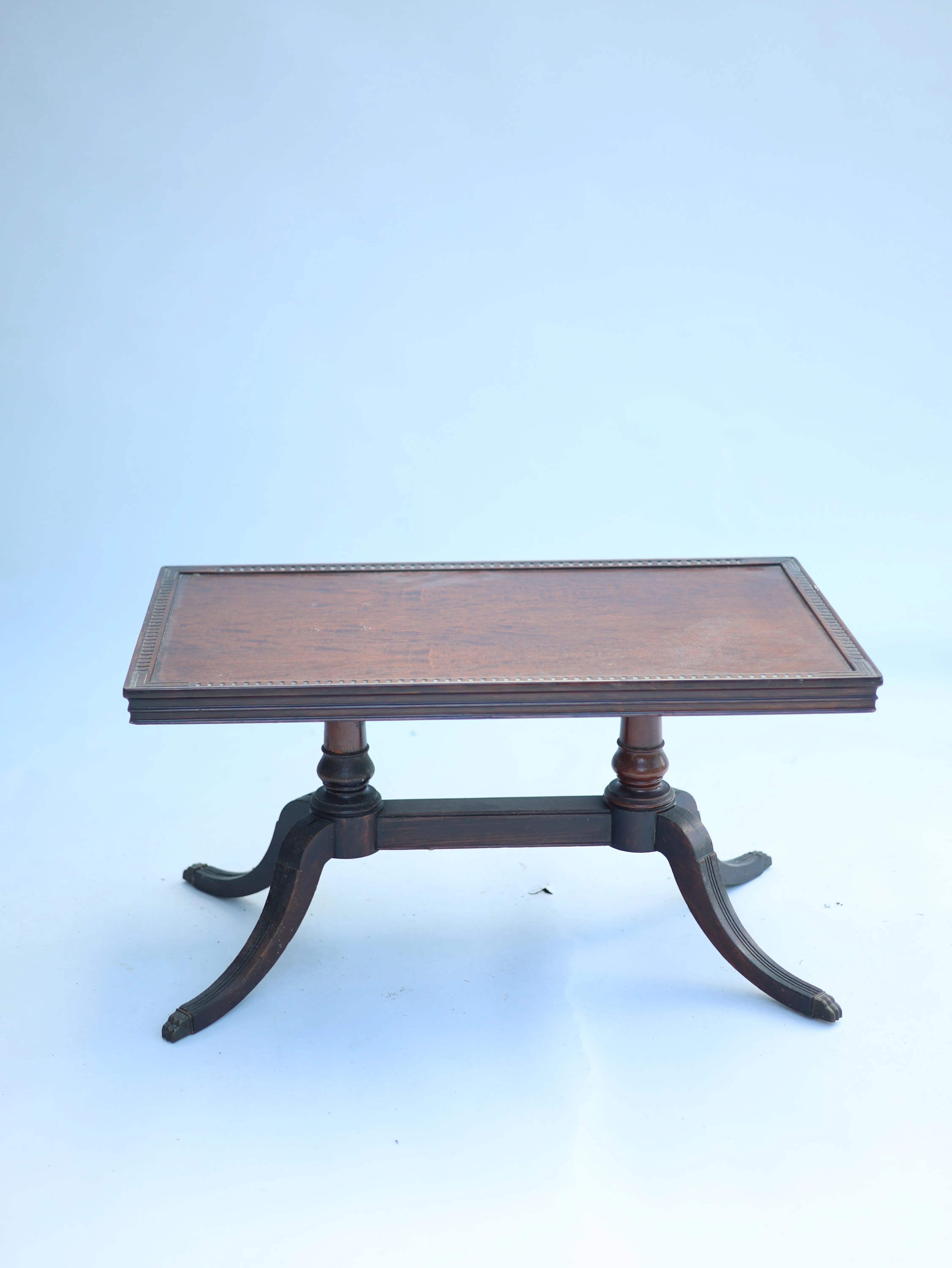 Small 4 Legged 2 Levels Antique Coffee table