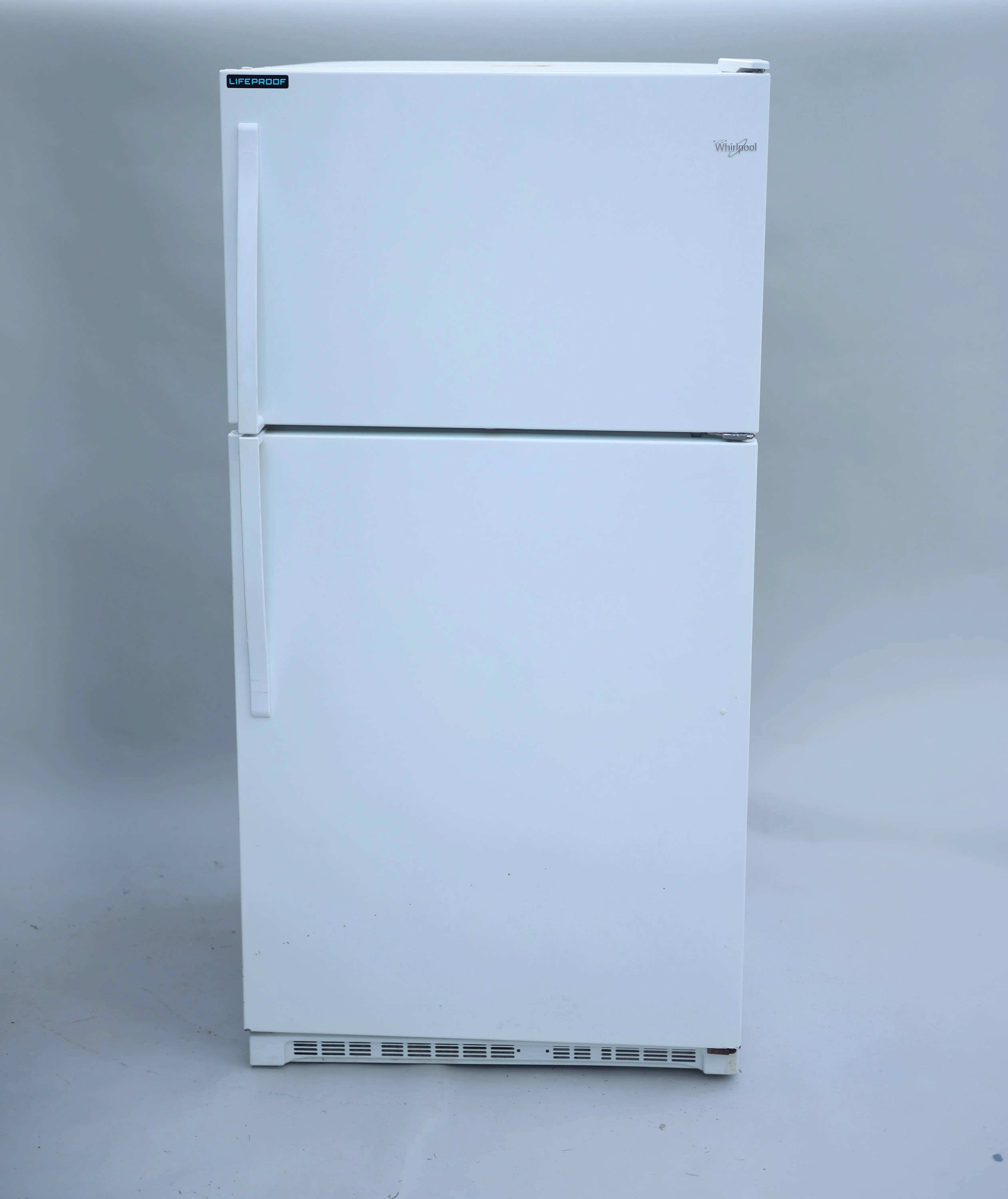 Open back fridge