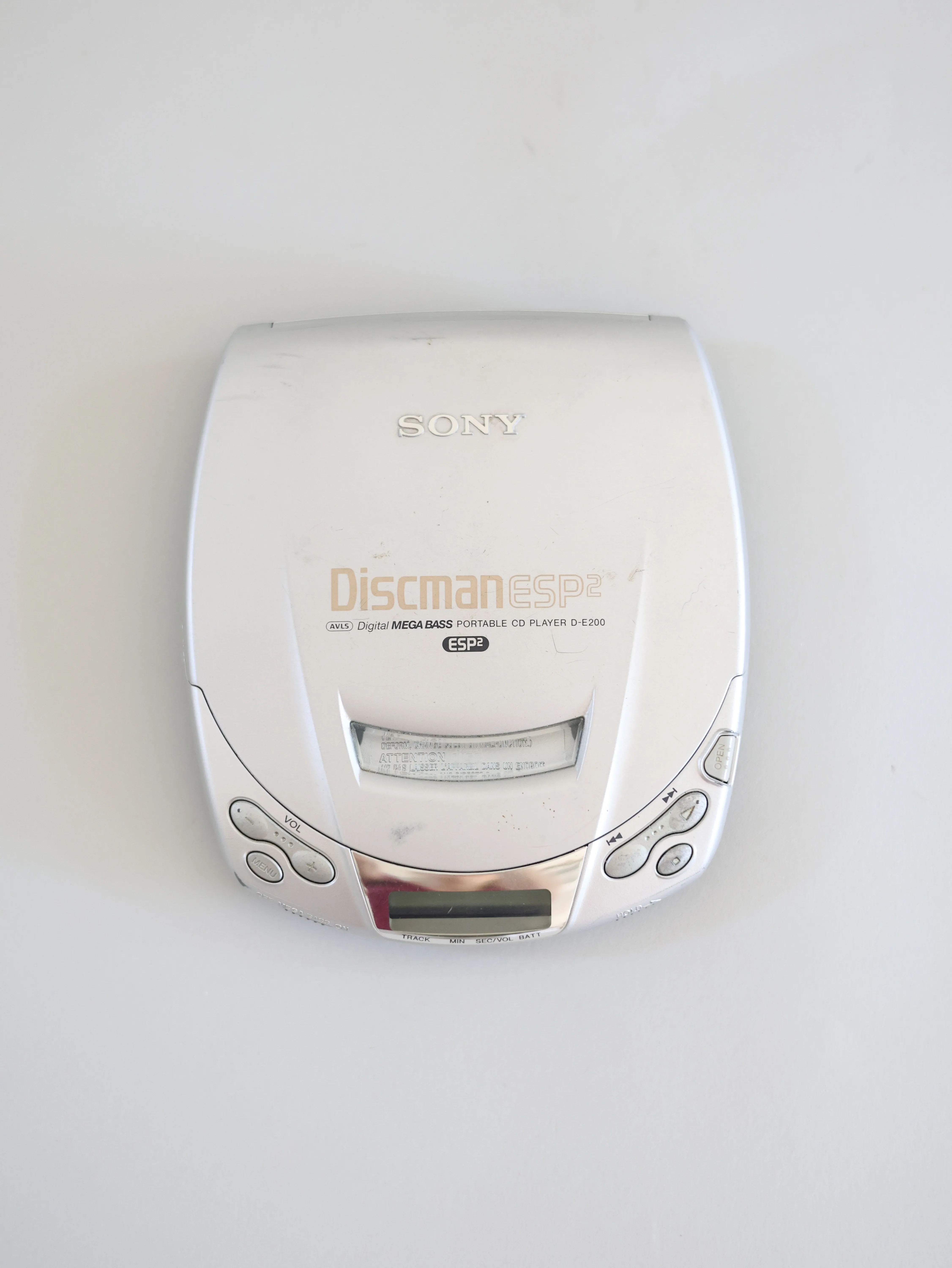 Discman Sony Mega Bass