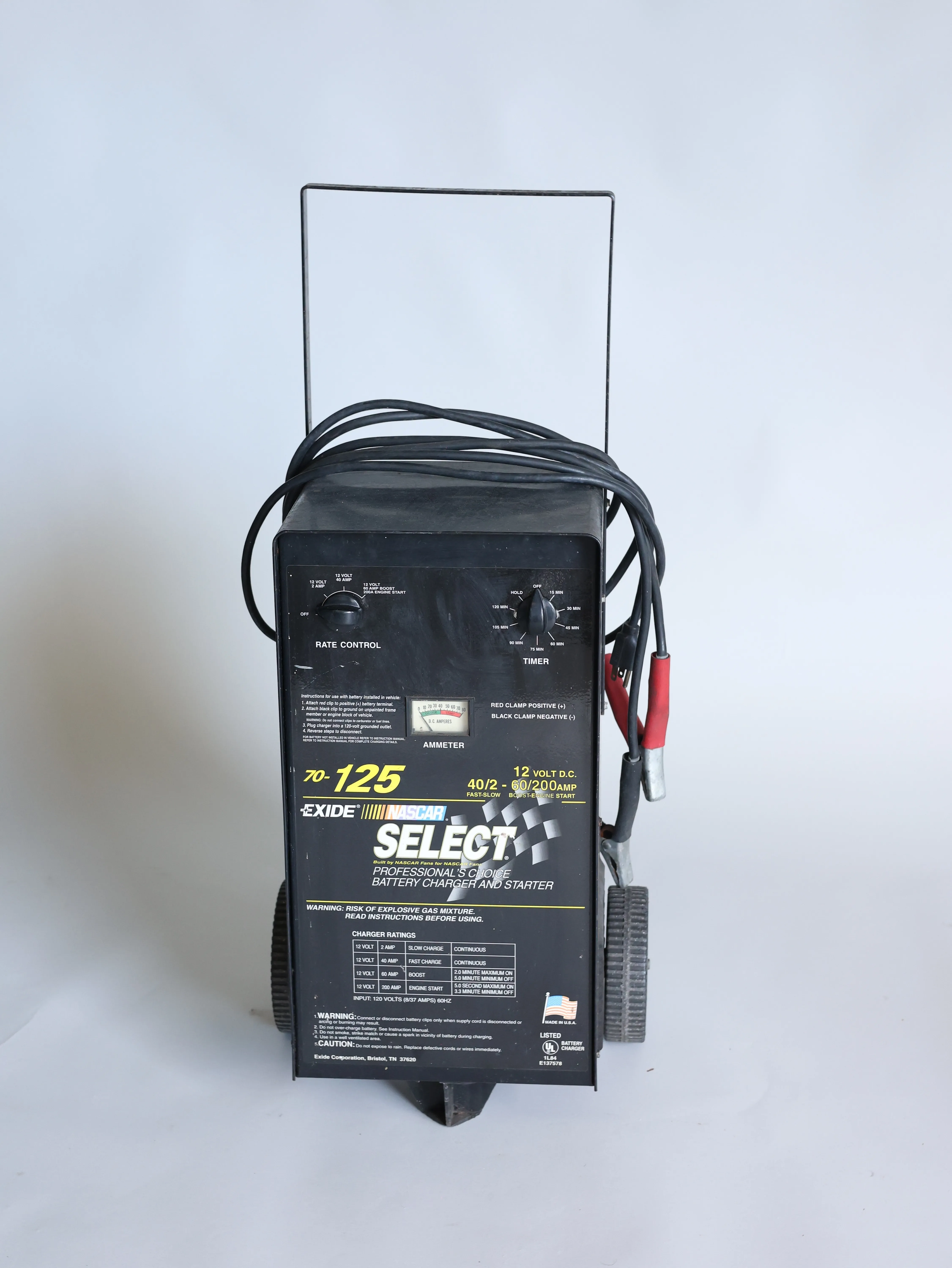 Battery charger and starter