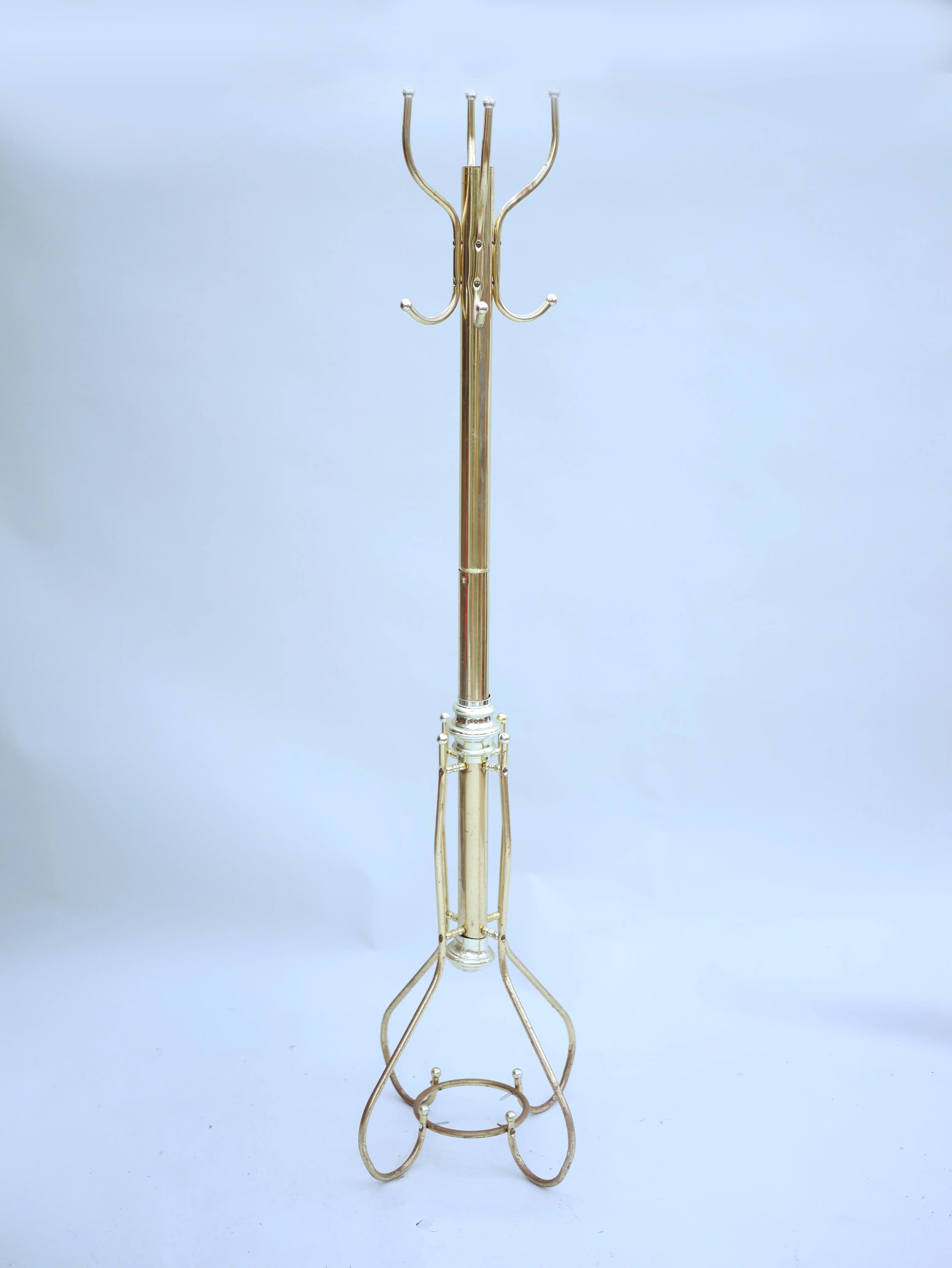 Golden coat rack