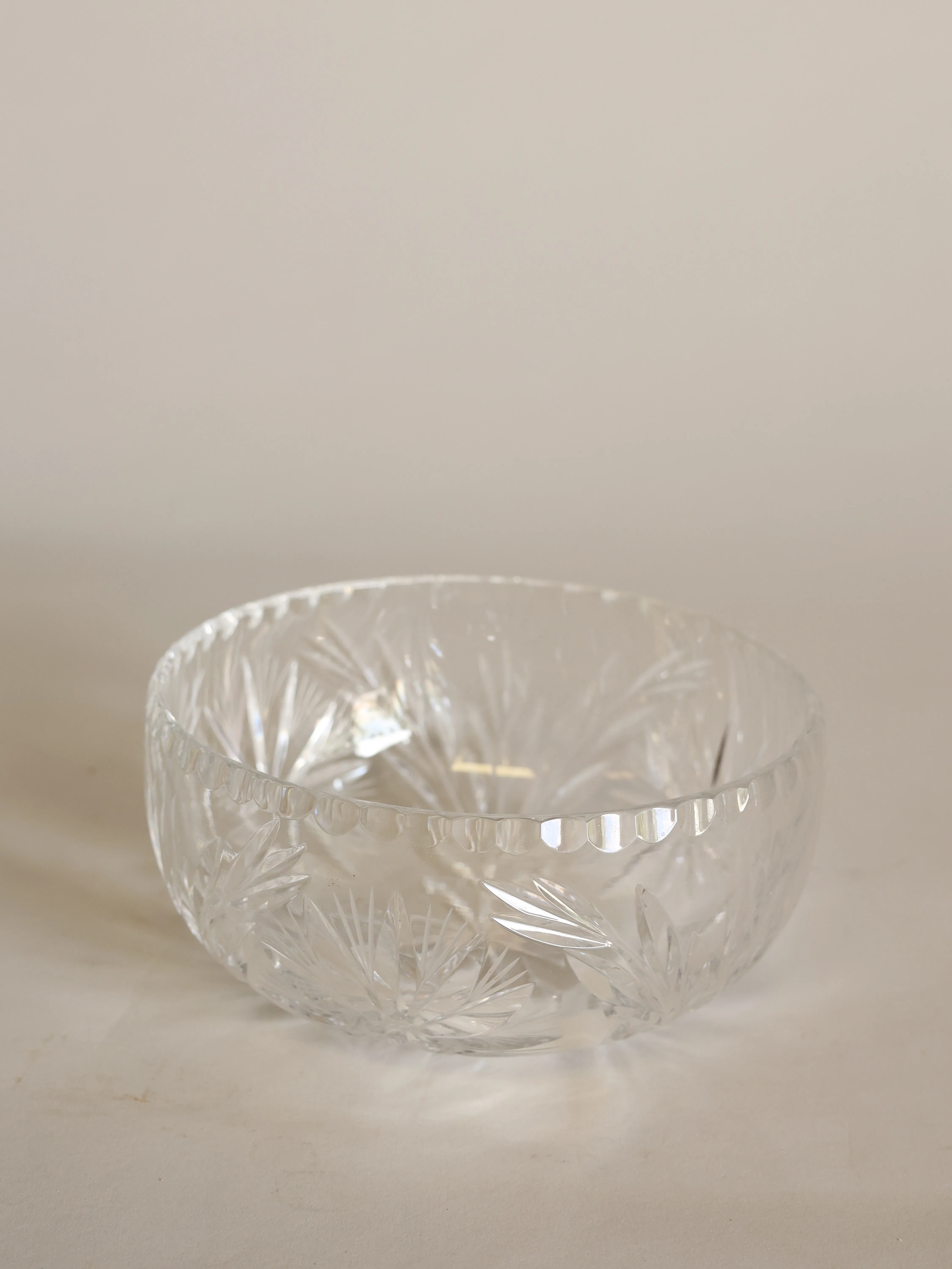 Crystal bowl