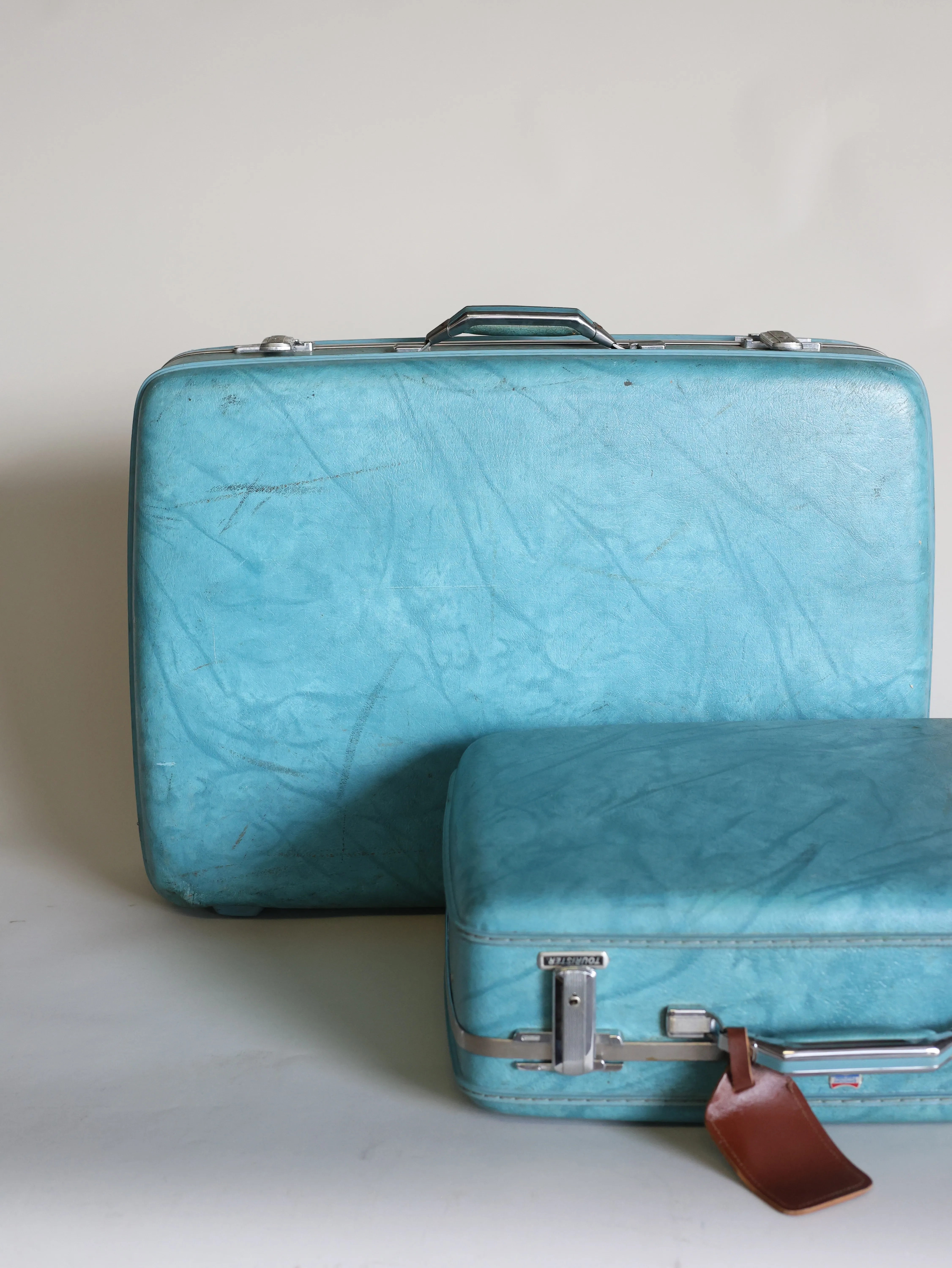 Blue Suitcases Set Of 2
