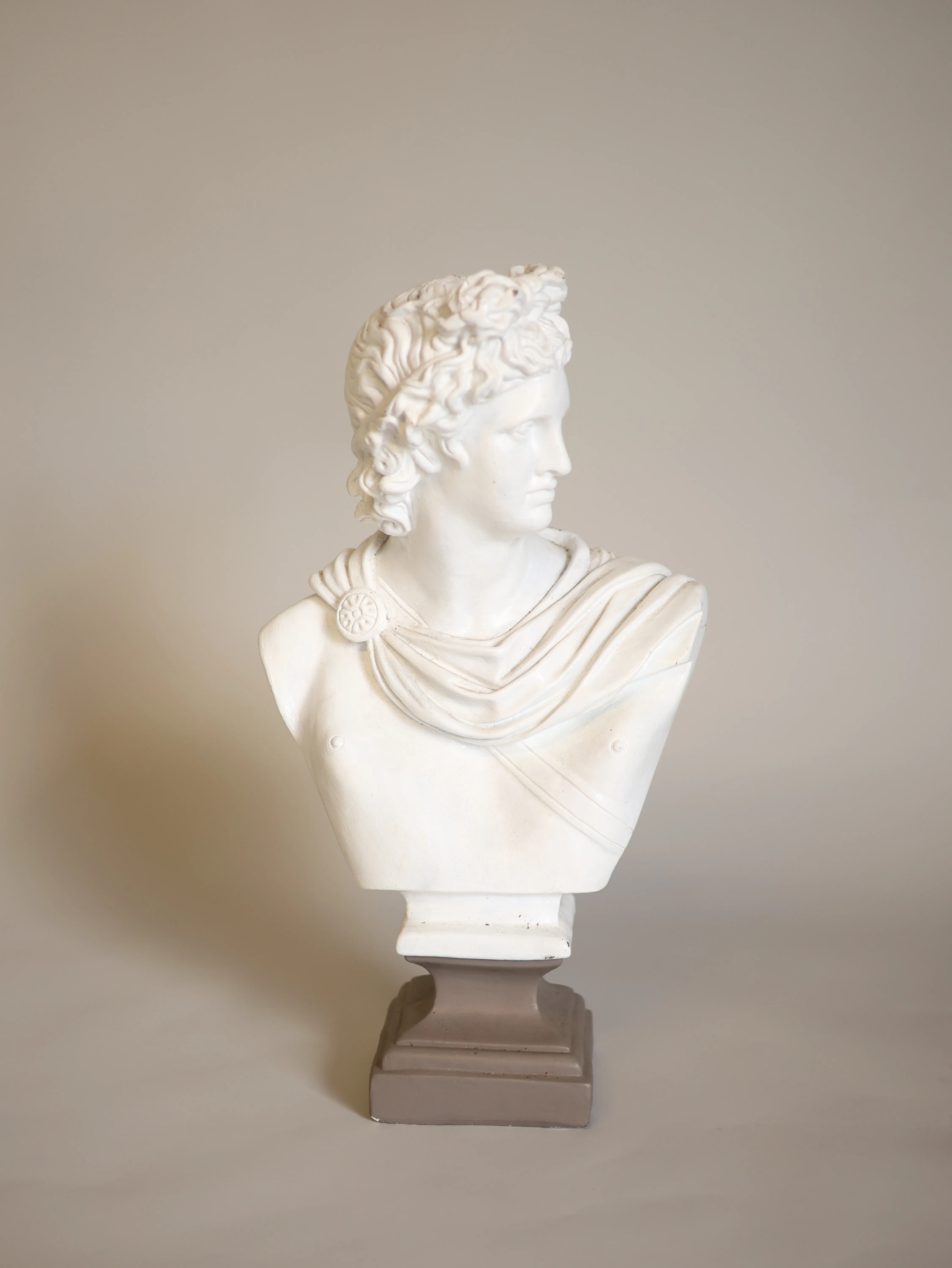 Apollo Bust White statue