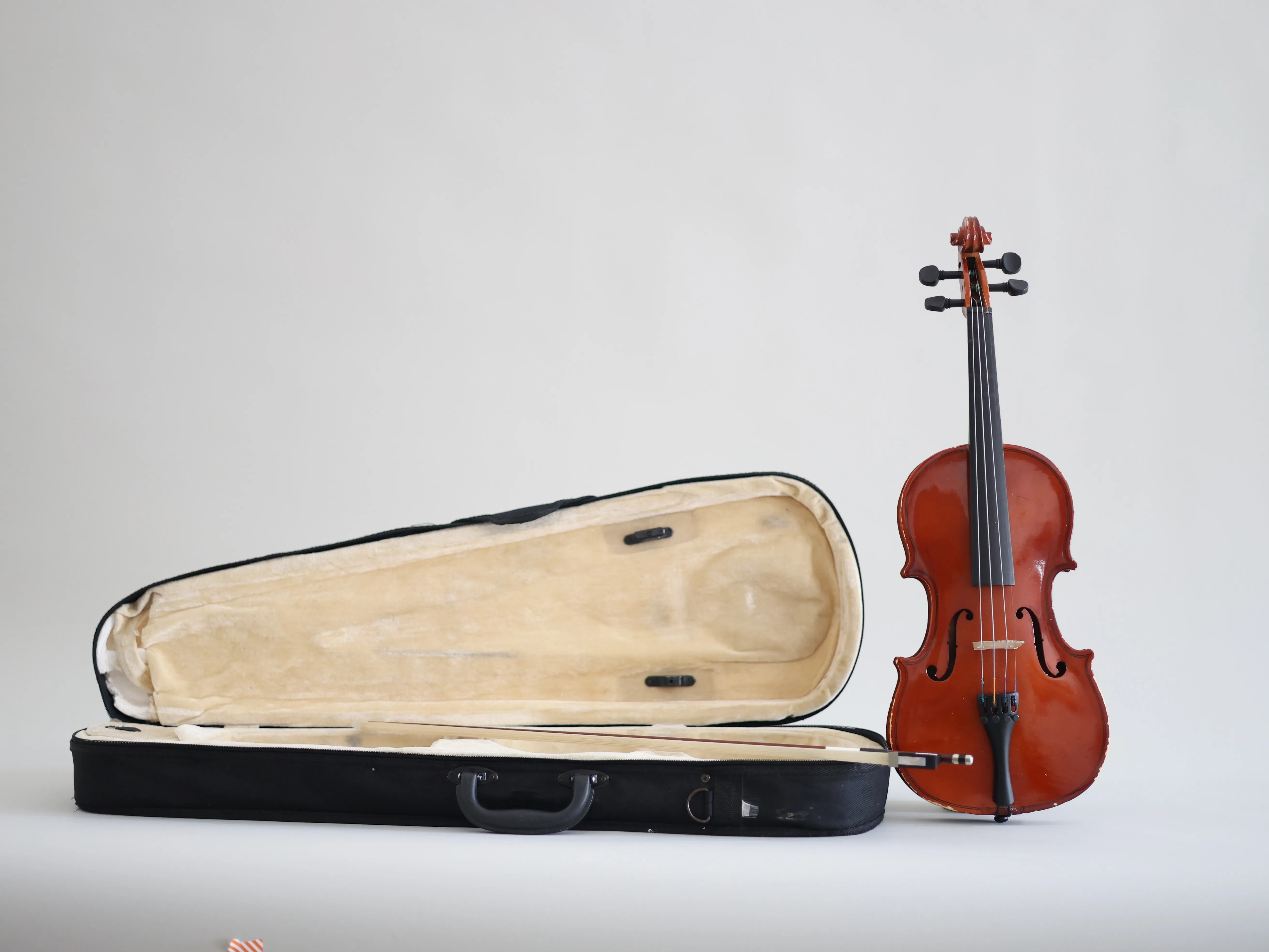 Wooden Classic Violin/Soft Case