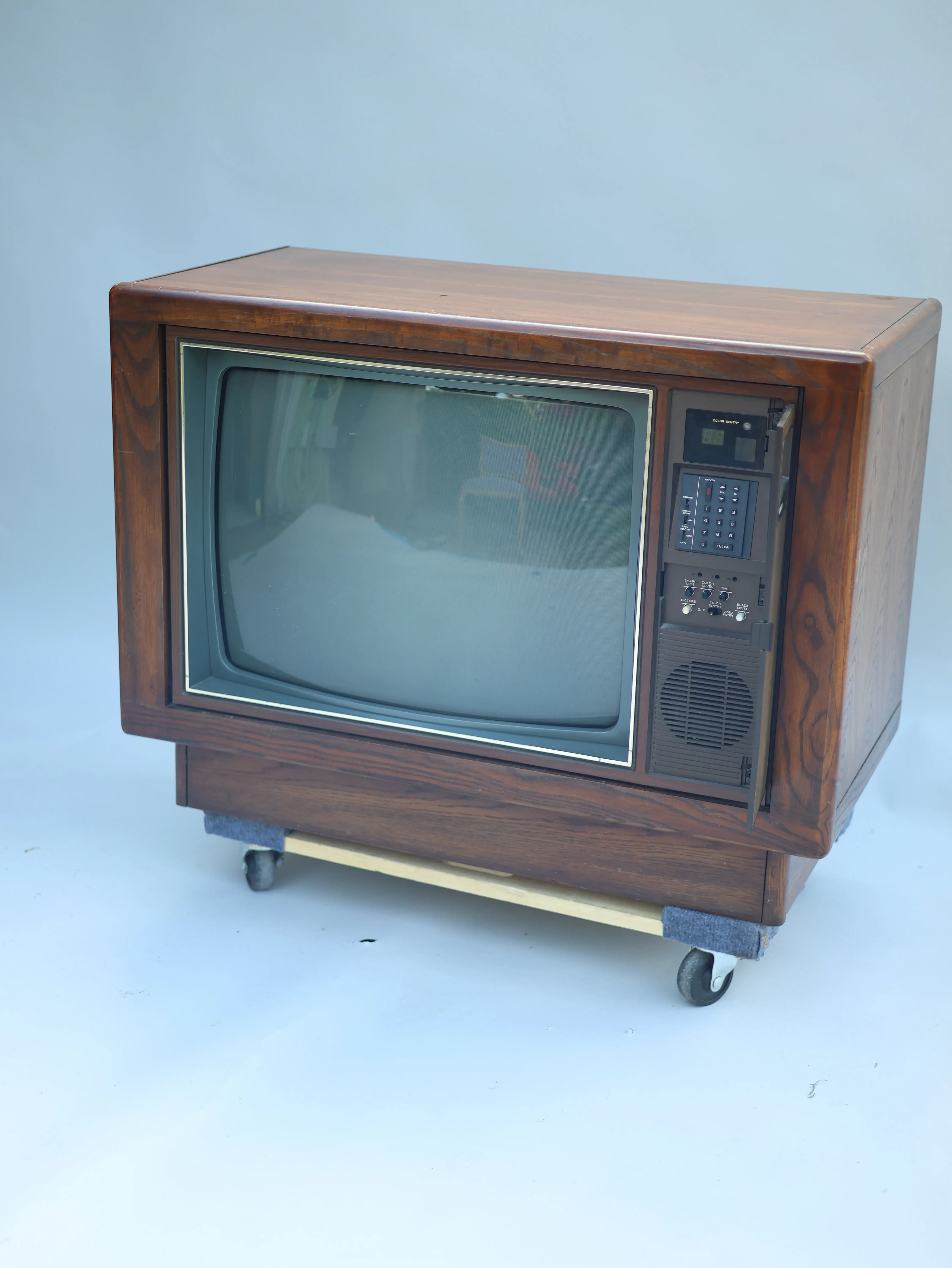 Tv Set Zenith Wood