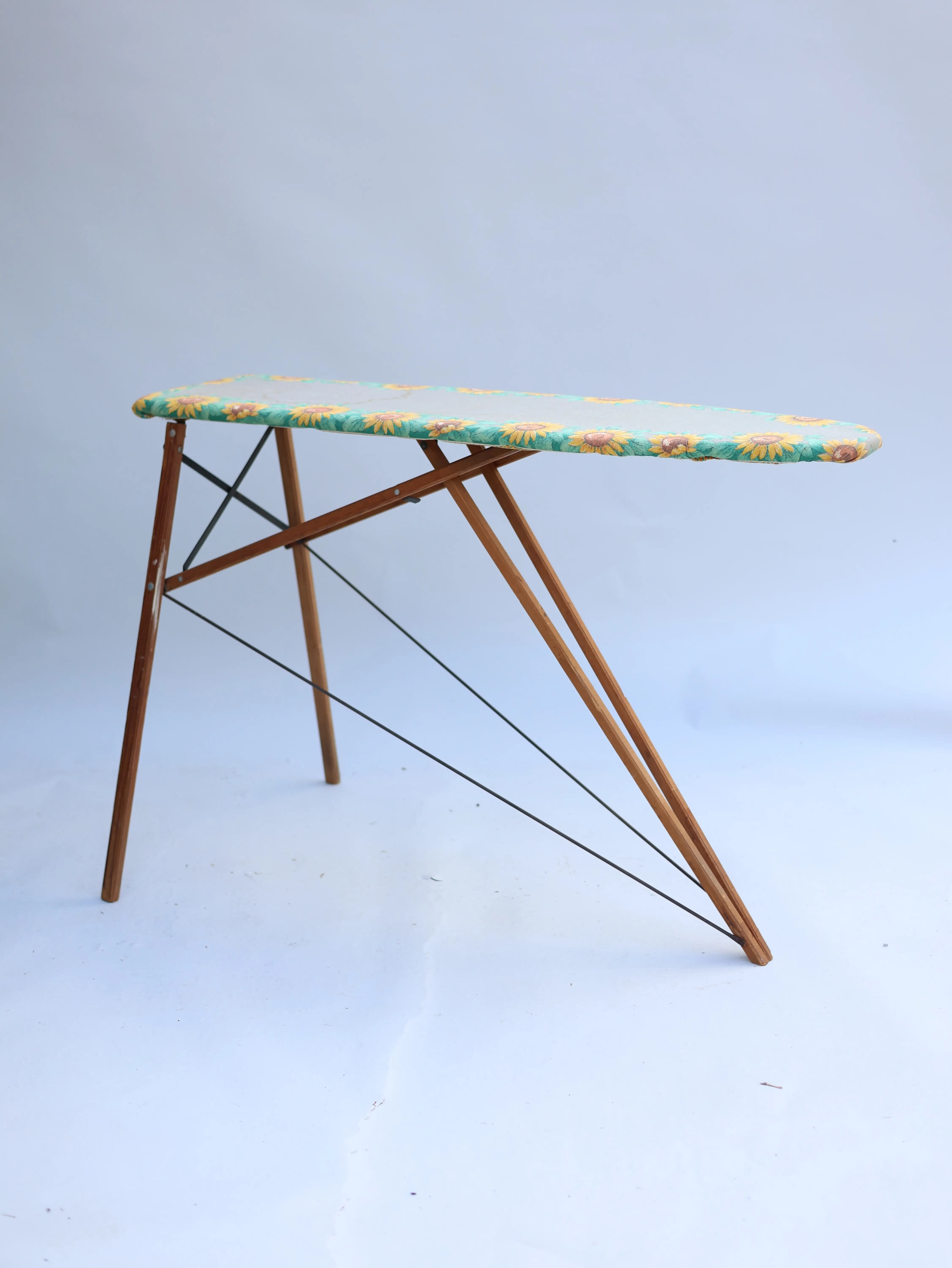 Vintage Ironing Table Wooden