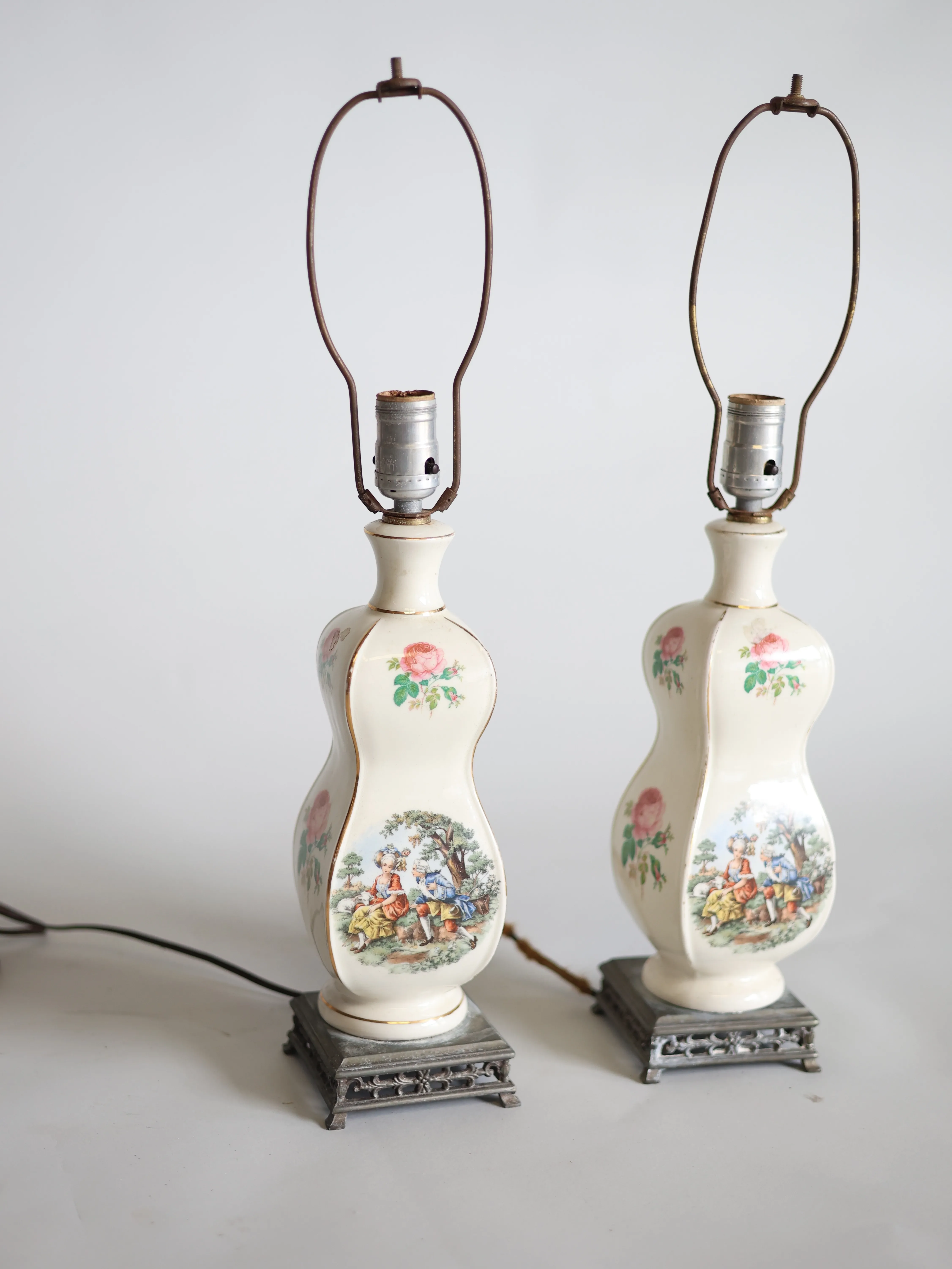 Napoleon rose lamps