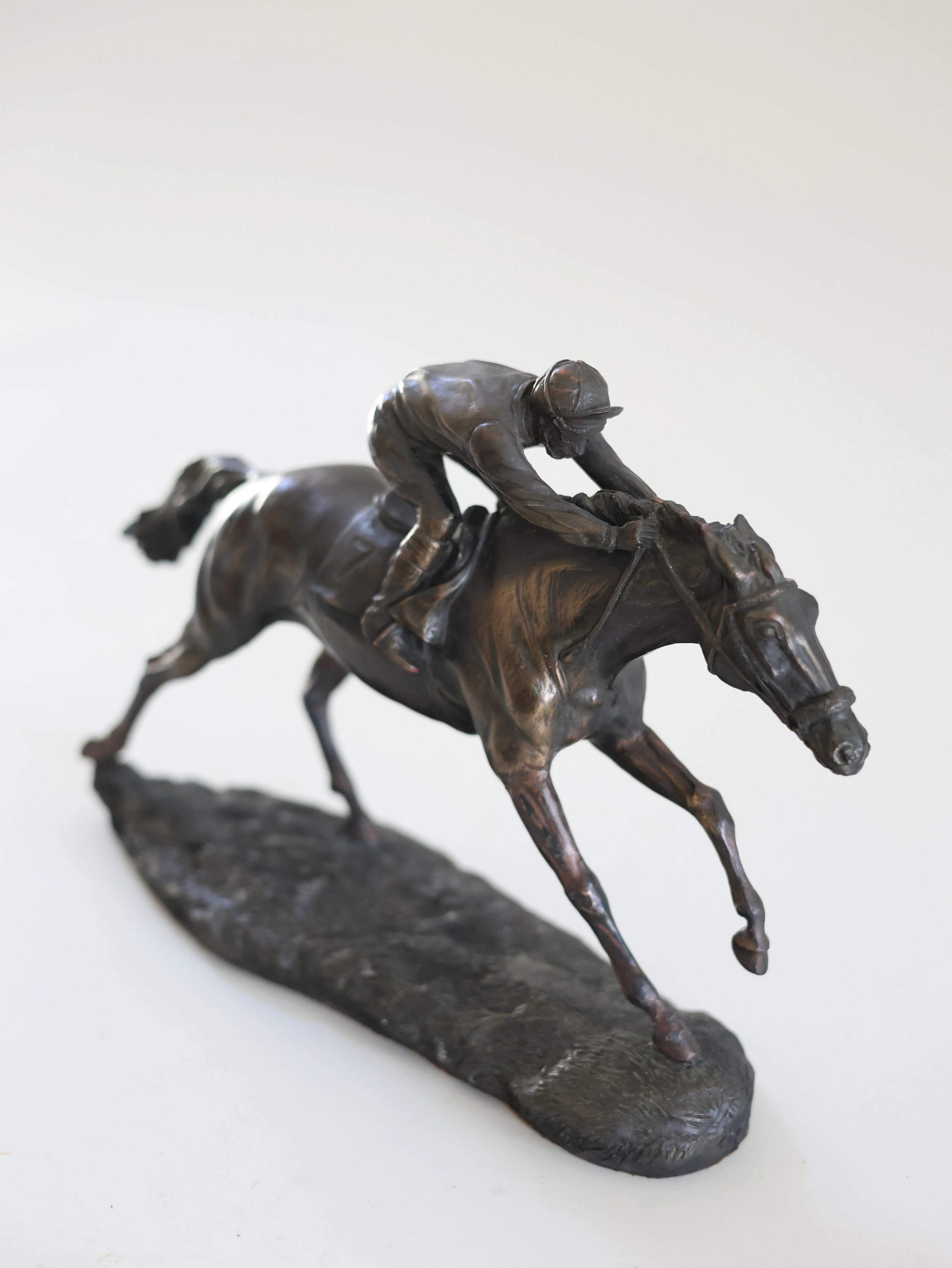 Horse And Jockey Racing