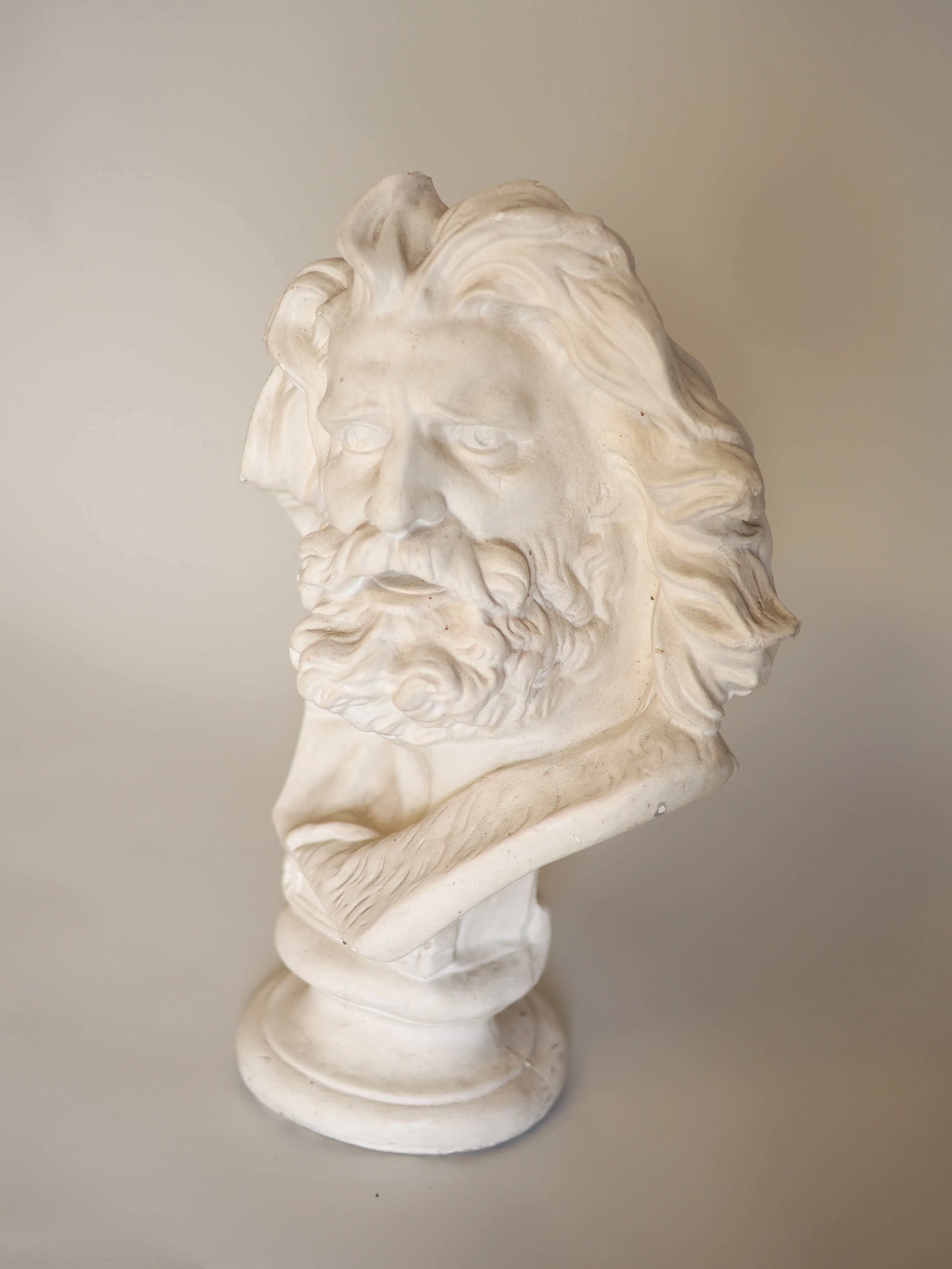 Moses Bust White statue
