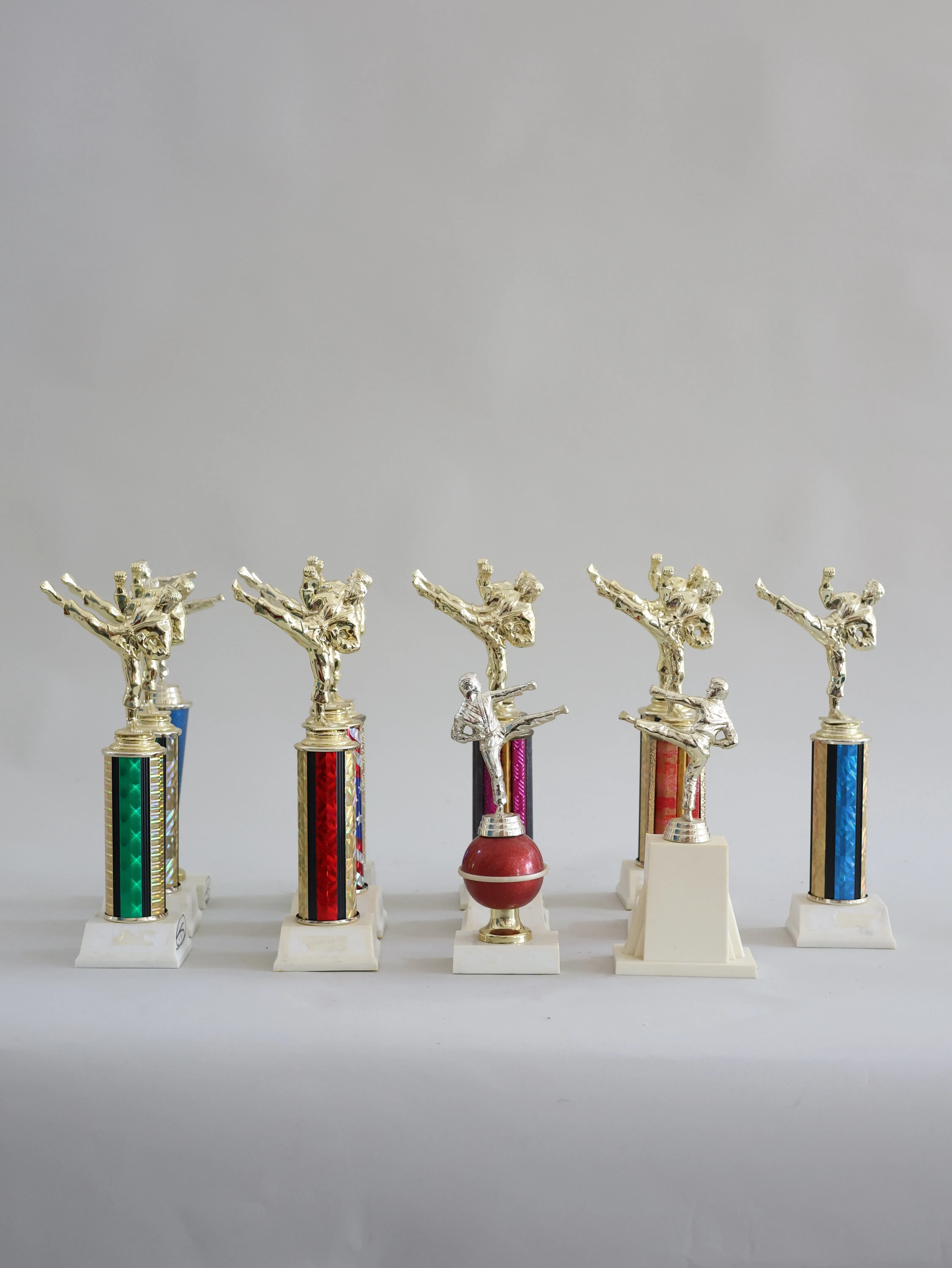 Assorted Small Karate Trophies
