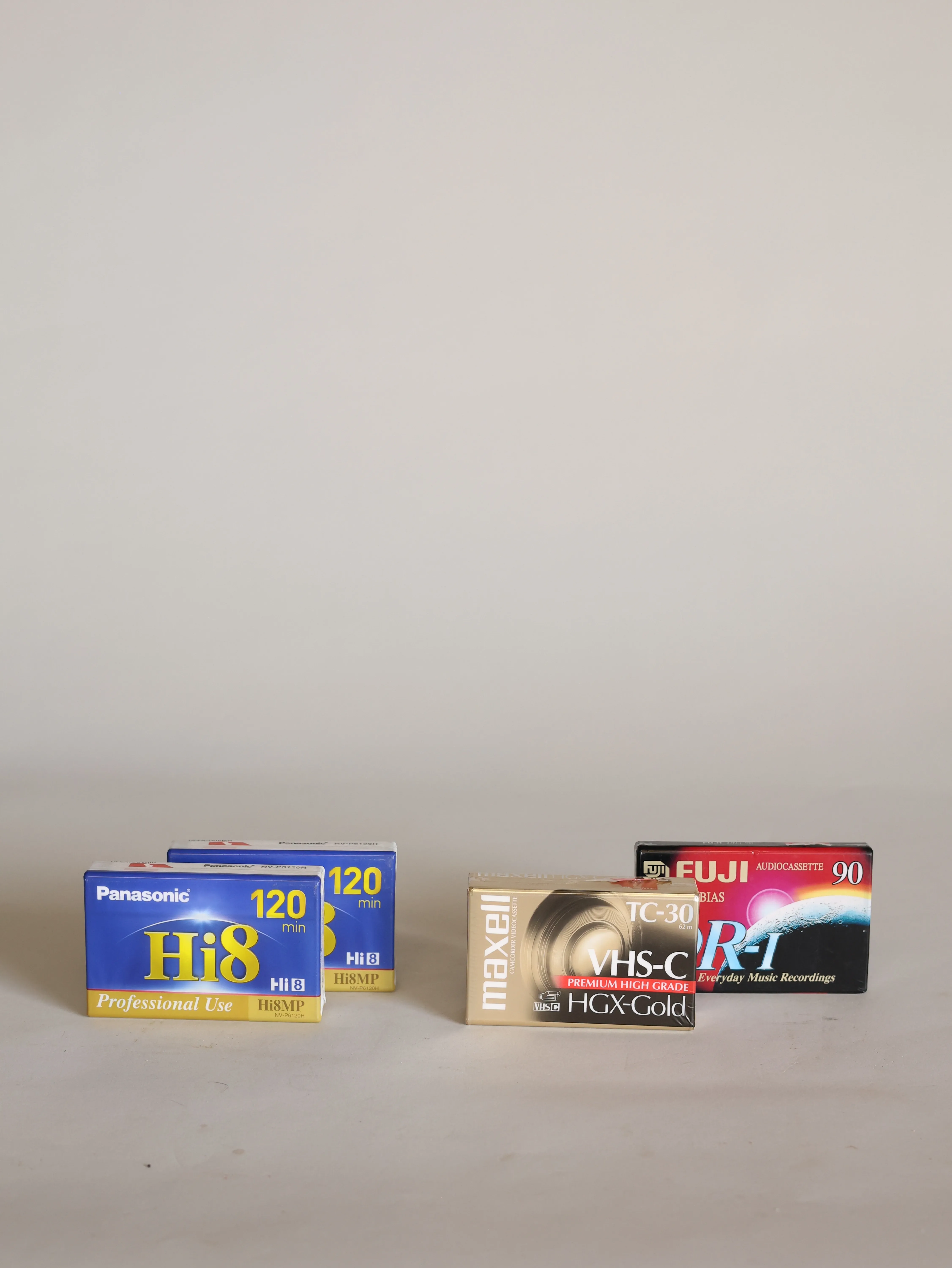 Assorted old videotapes