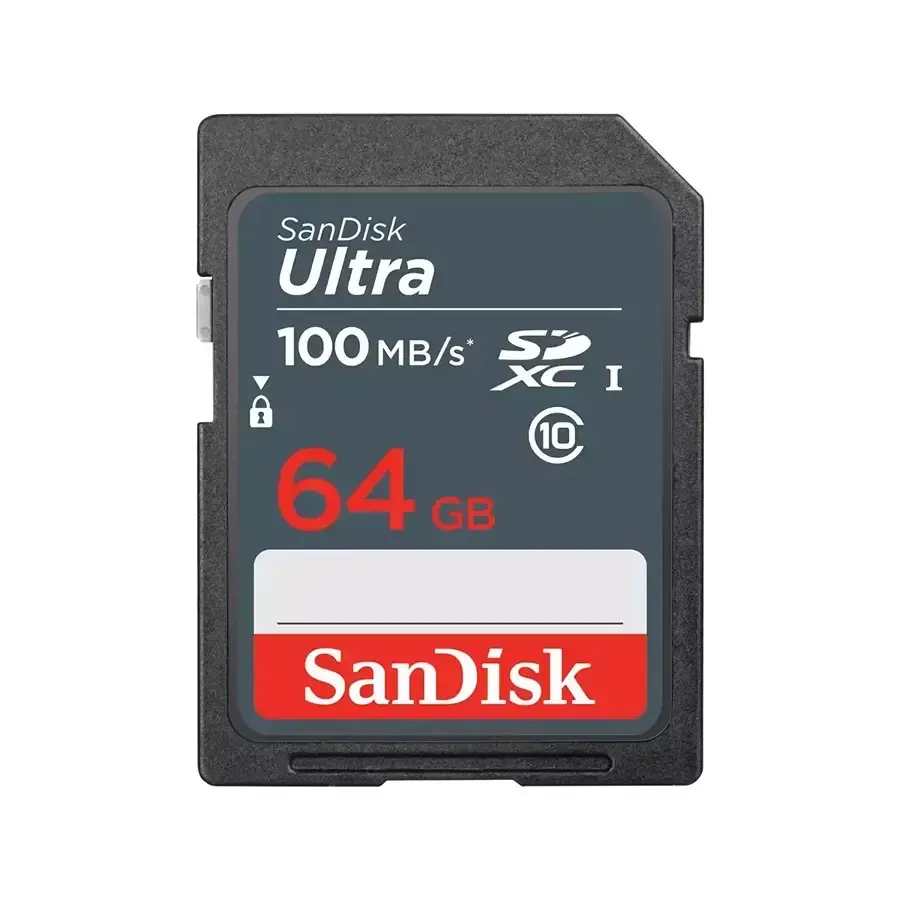 SanDisk Ultra 64 GB 100Mbps Memory Card ( Black )