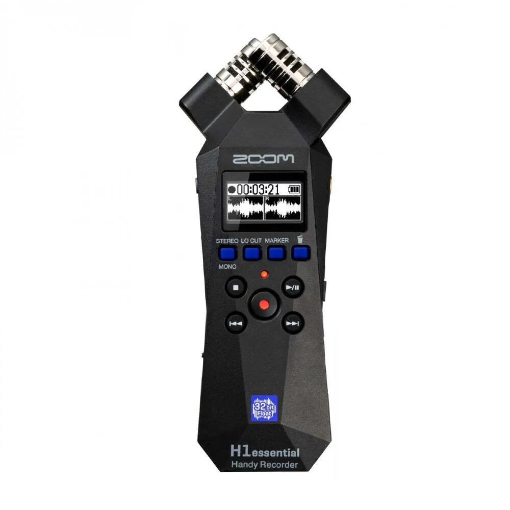 Zoom H1essential 2-Track 32-Bit Float Portable Audio Recorder