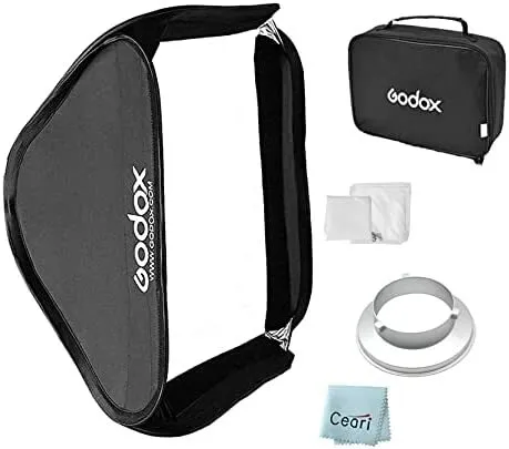 Godox Softbox 60cm x 60cm Portable Collapsible Softbox Diffuser