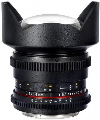 Samyang  14mm T3.1 VDSLR ED AS IF UMC II (Canon Mount)
