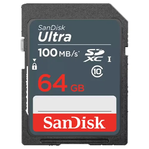 ( For Sale ) SanDisk Ultra 64 GB SDXC UHS-I CLASS 10 100mbps Memory Card