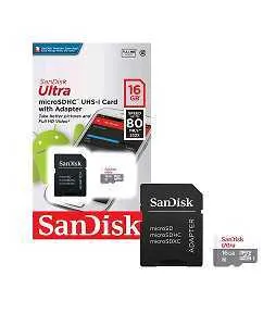 ( For Sale ) SanDisk 16 GB Ultra SDHC UHS -I 80 MB/s