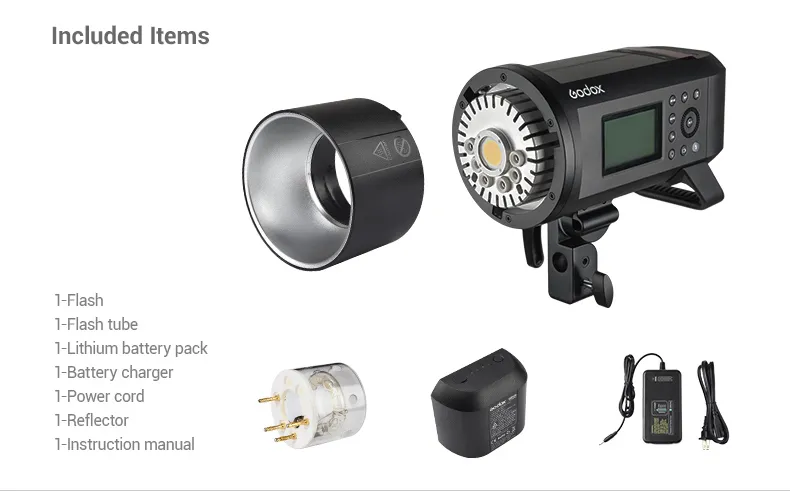 Godox AD600 Pro Witstro All-in-One Outdoor Flash 