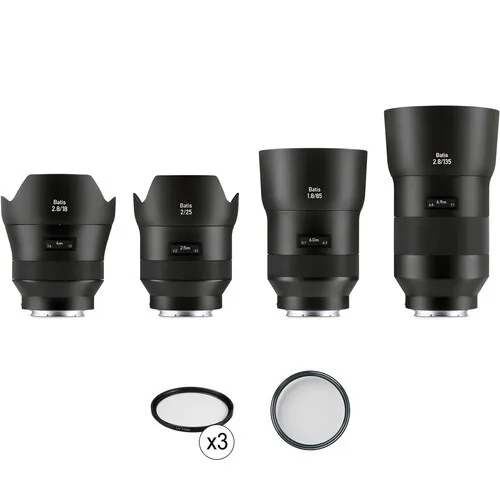 ZEISS Batis 4-Lens Kit for Sony E