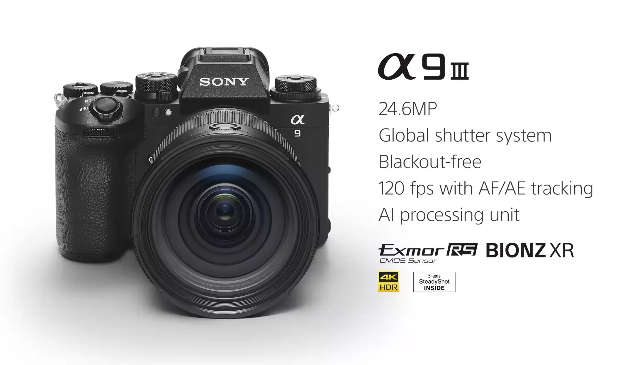 Sony a9 III Mirrorless Camera