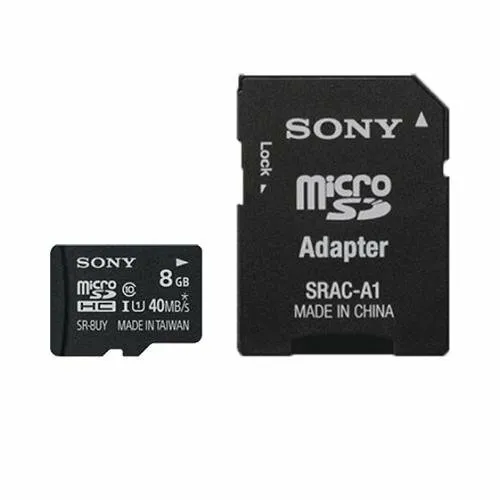 Sony 8 GB SD card 