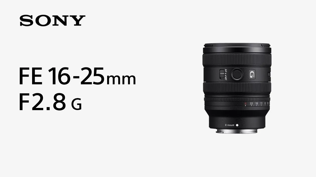 Sony FE 16-25mm f/2.8 G Lens (Sony E)